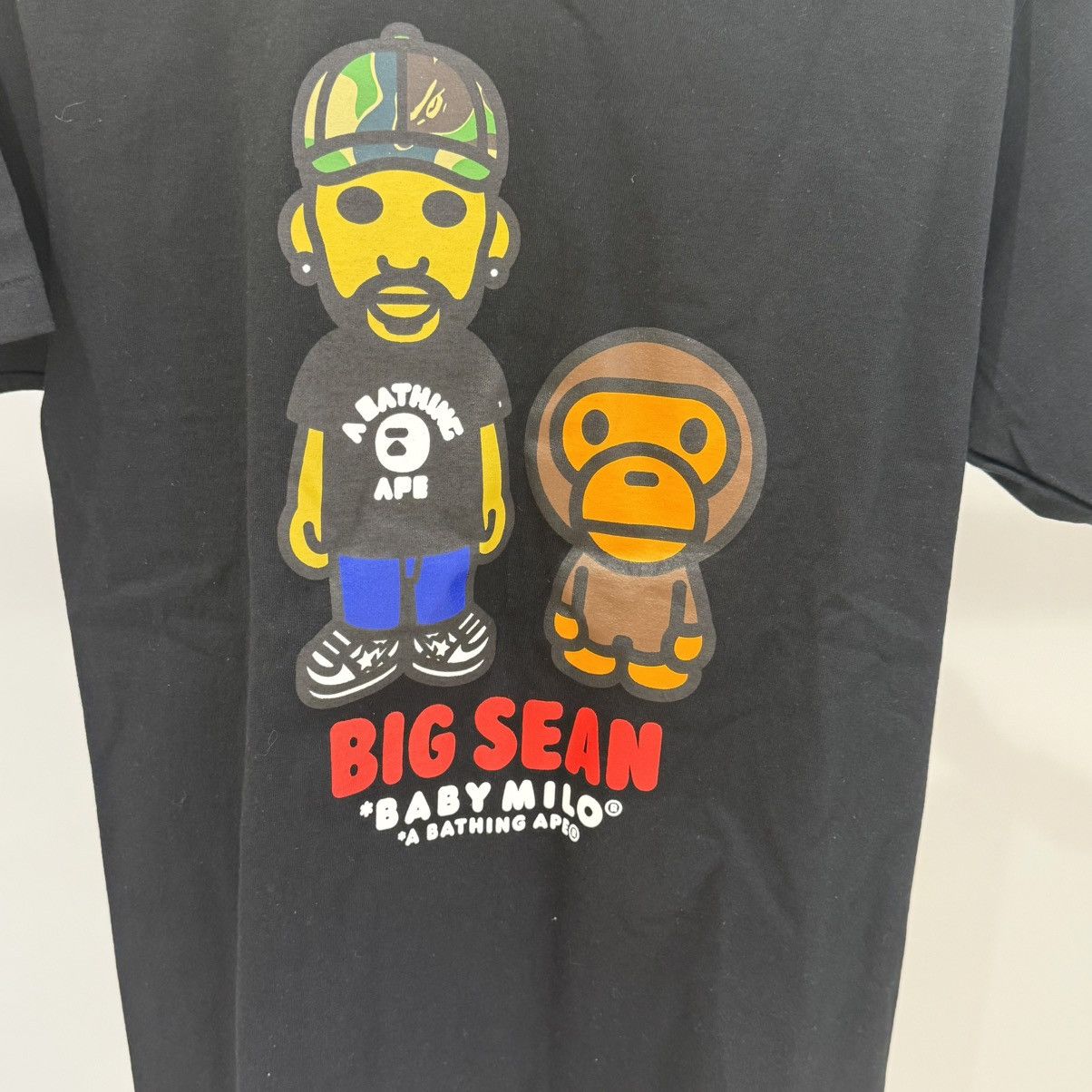 Bape BAPE x Big Sean Baby Milo Tee Black Size US M / EU 48-50 / 2 - 3 Thumbnail