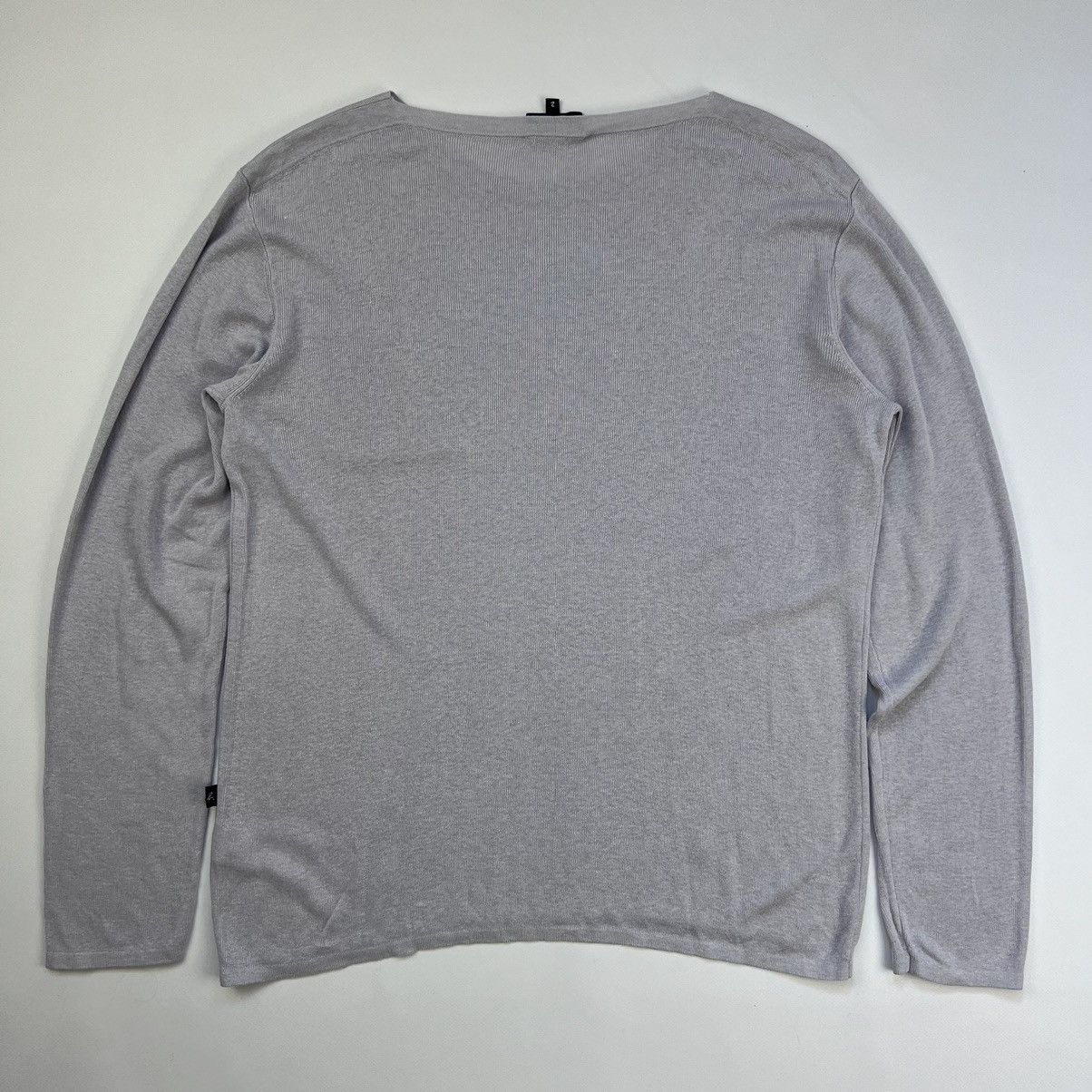 Agnes B. Homme Paris silk linen knit sweater