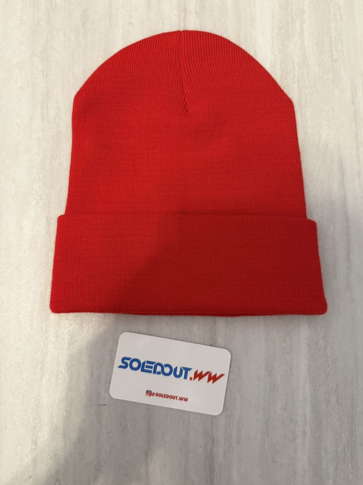 Chrome Hearts Chrome Hearts Red Plus Beanie Size ONE SIZE - 2 Thumbnail