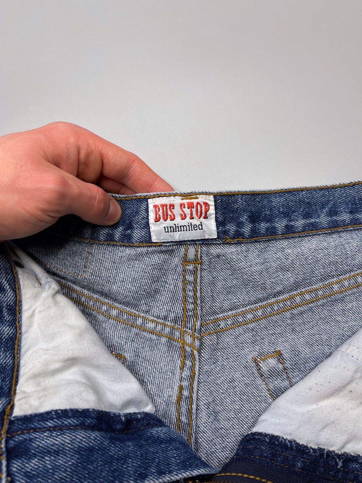 Vintage VINTAGE Y2K DENIM JEANS BUS STOP STREETWEAR Size US 34 / EU 50 - 7 Thumbnail