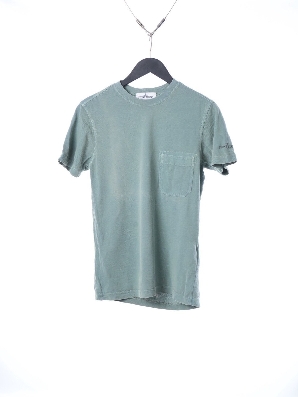 Stone Island Vintage Stone Island Logo Pocket T-Shirt Size S Size US S / EU 44-46 / 1 - 1 Thumbnail