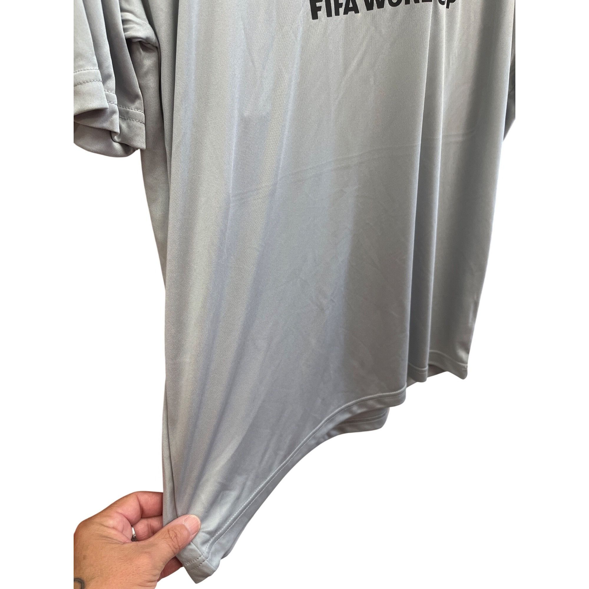 Other Sprt Tek mens gray World Cup short sleeve unique graphic tsh Size US L / EU 52-54 / 3 - 5 Thumbnail