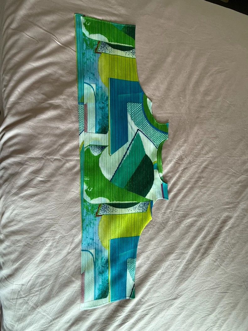 Issey Miyake issey miyake size:3 Green Windmill vest Size XXS / US 00 / IT 34 - 2 Thumbnail