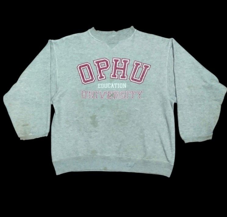 Vintage Vintage Ophu Education University Sweatshirts Size US L / EU 52-54 / 3 - 17 Thumbnail