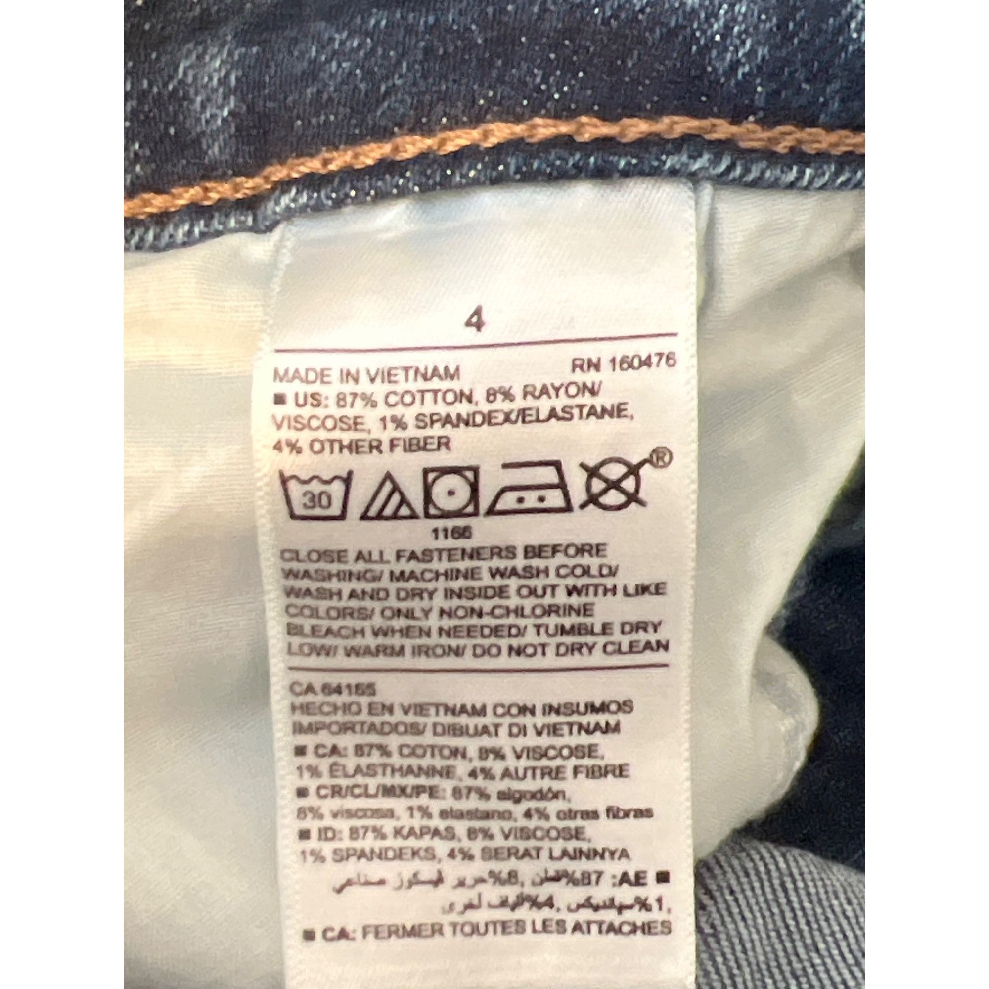 Old Navy Old Navy Rockstar Super Skinny High Rise Jeans Secret Slim P Size 27" / US 4 / IT 40 - 8 Thumbnail