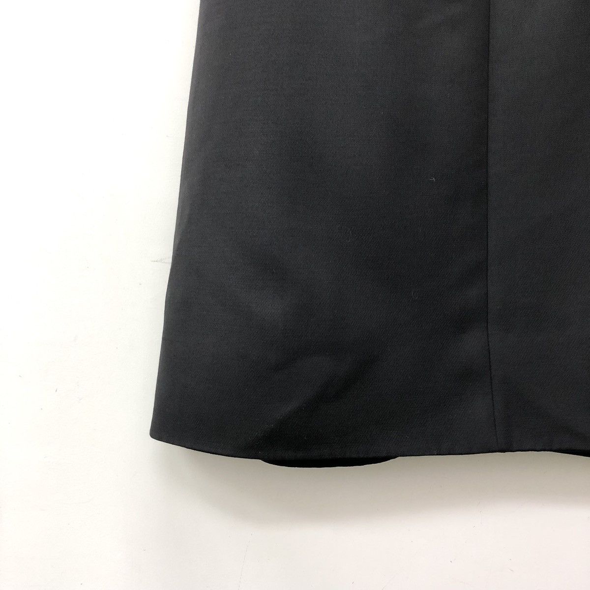 Valentino Valentino Black Wool Crew Neck Short Sleeve Dress K26WX Size M / US 6-8 / IT 42-44 - 5 Thumbnail
