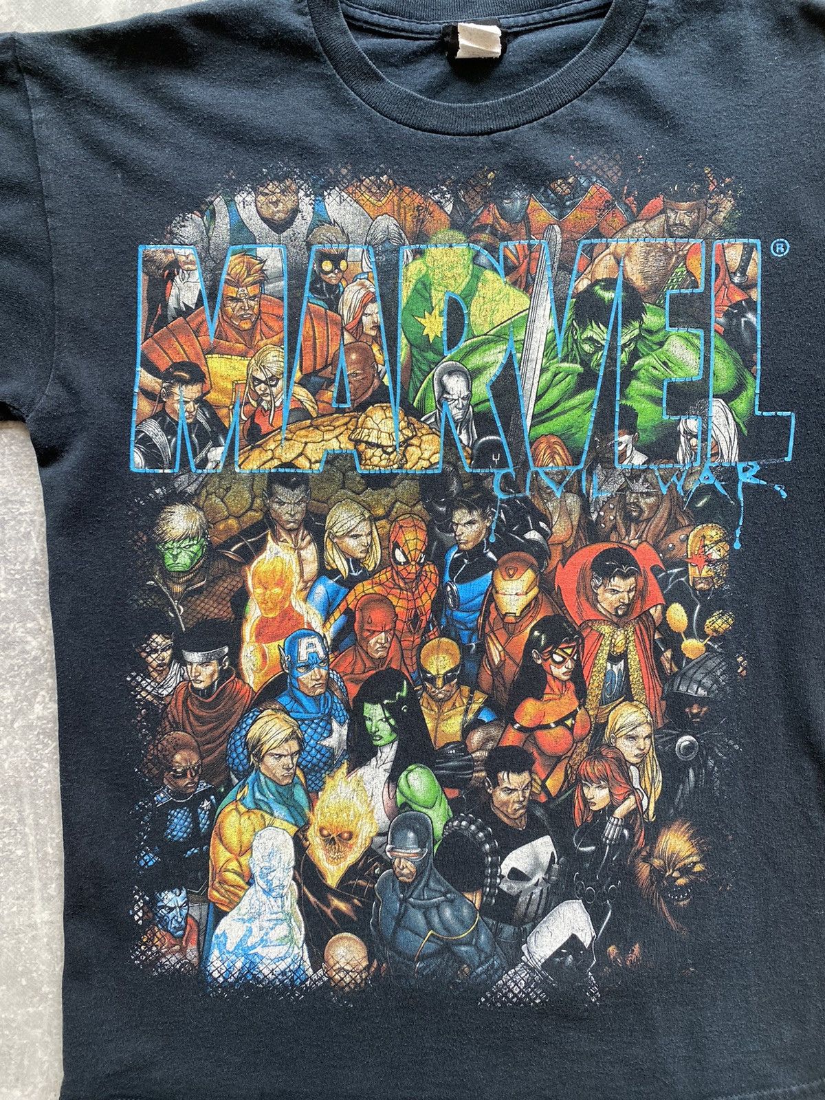 Marvel Comics × Vintage Vintage 2000 Marvel Mad Engine Hero Shirt Size US M / EU 48-50 / 2 - 3 Thumbnail