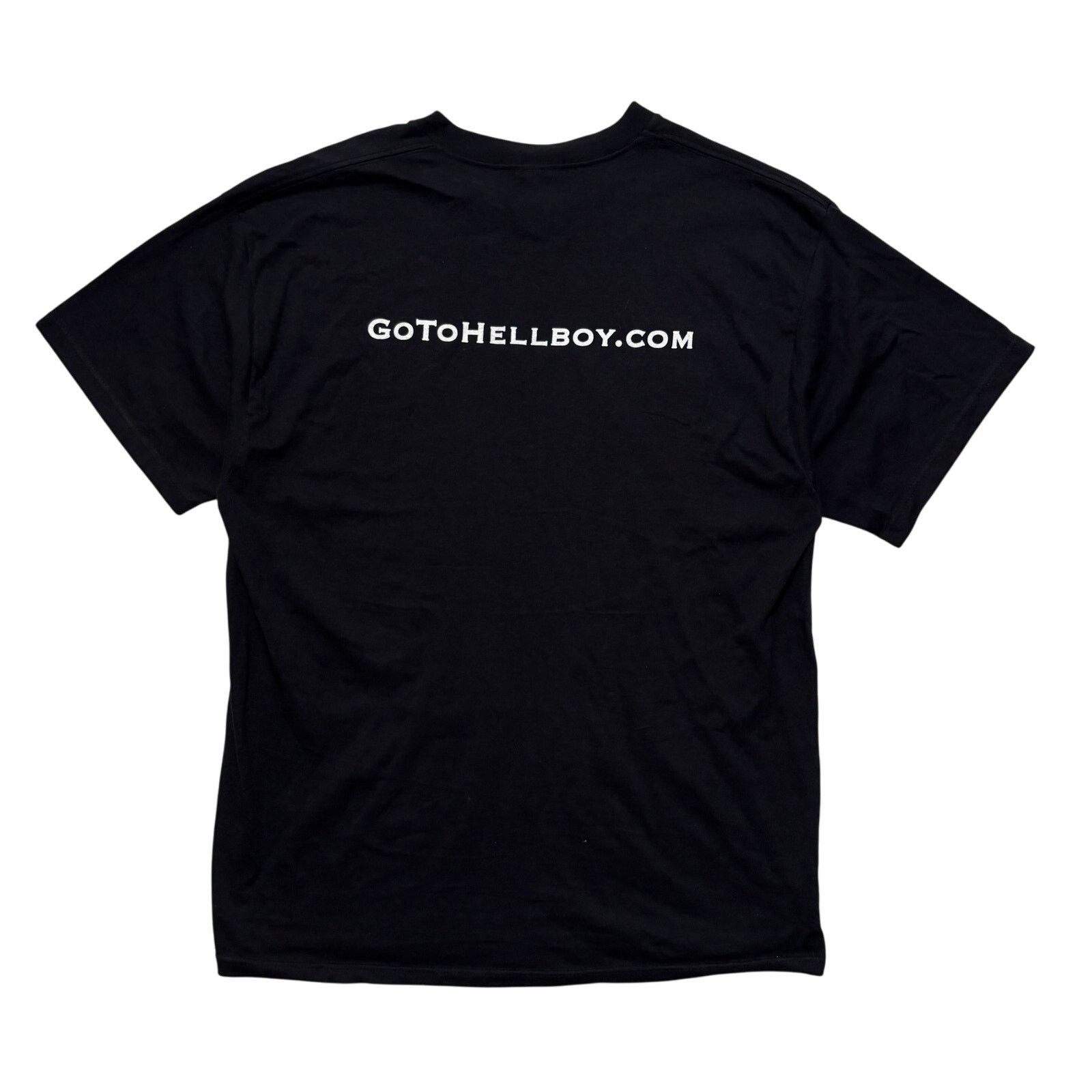 Delta VTG Y2K 00s Hellboy Animated Series Black Graphic T-Shirt L Size US L / EU 52-54 / 3 - 4 Thumbnail
