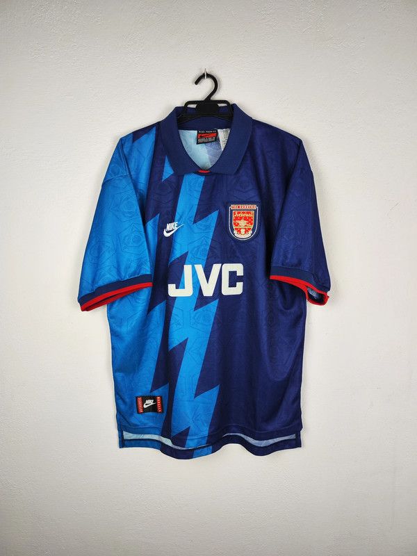 Nike × Vintage Nike Arsenal Away Shirt 1994/95 XL Size US XL / EU 56 / 4 - 1 Thumbnail