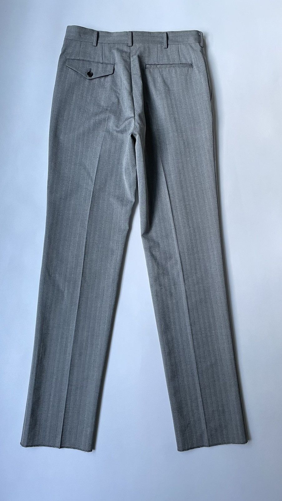 Comme des Garcons A/W 07 Herringbone Wool Trousers Size US 32 / EU 48 - 13 Thumbnail