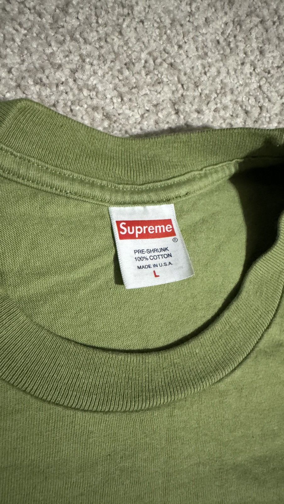 Supreme SS24 Supreme Miss Piggy Tee L Moss VNDS Size US L / EU 52-54 / 3 - 3 Thumbnail