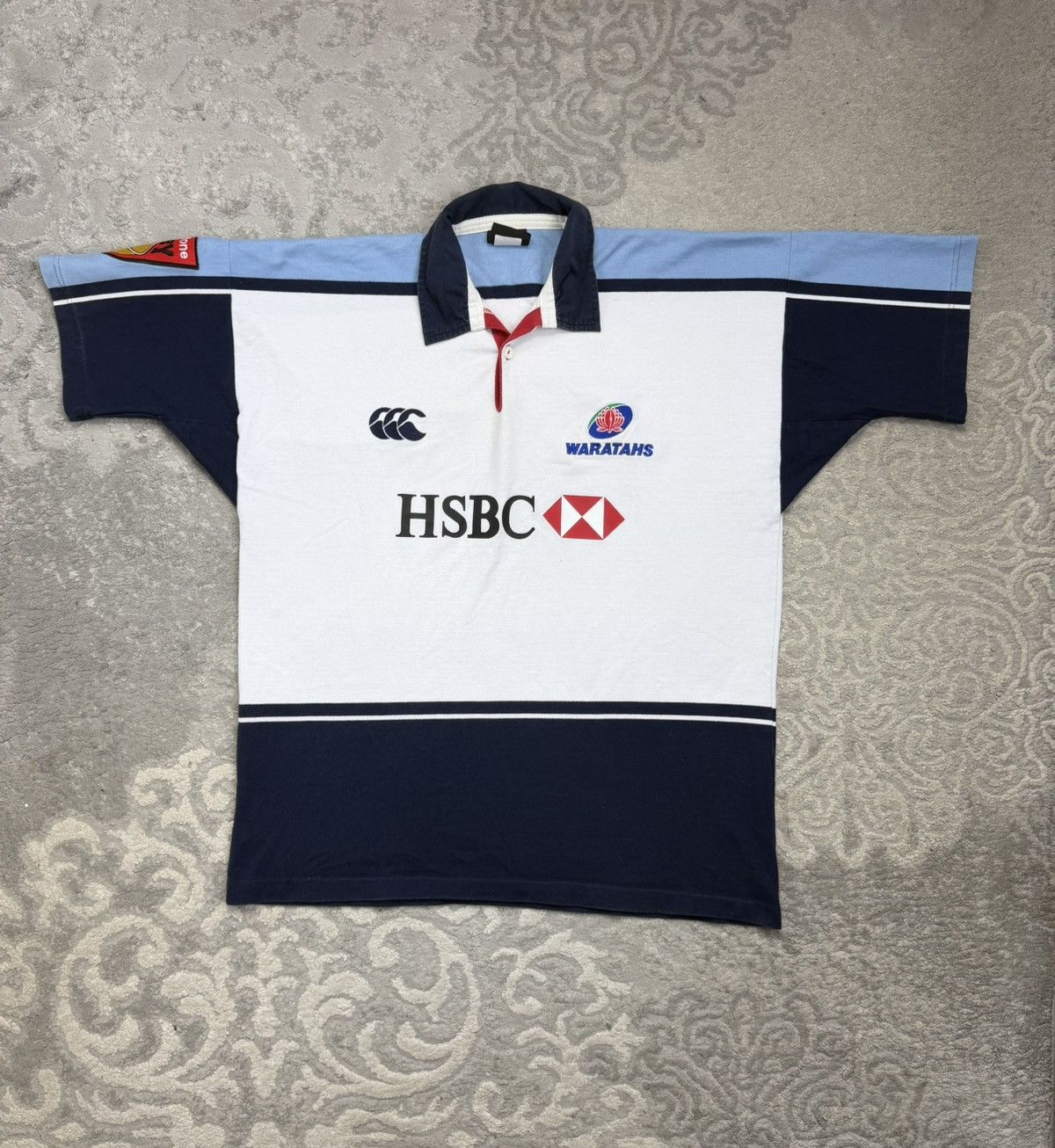Canterbury of New Zealand Jersey Canterbury NSW Waratahs 2002 Rugby Away Jersey Size US XL / EU 56 / 4 - 2 Thumbnail