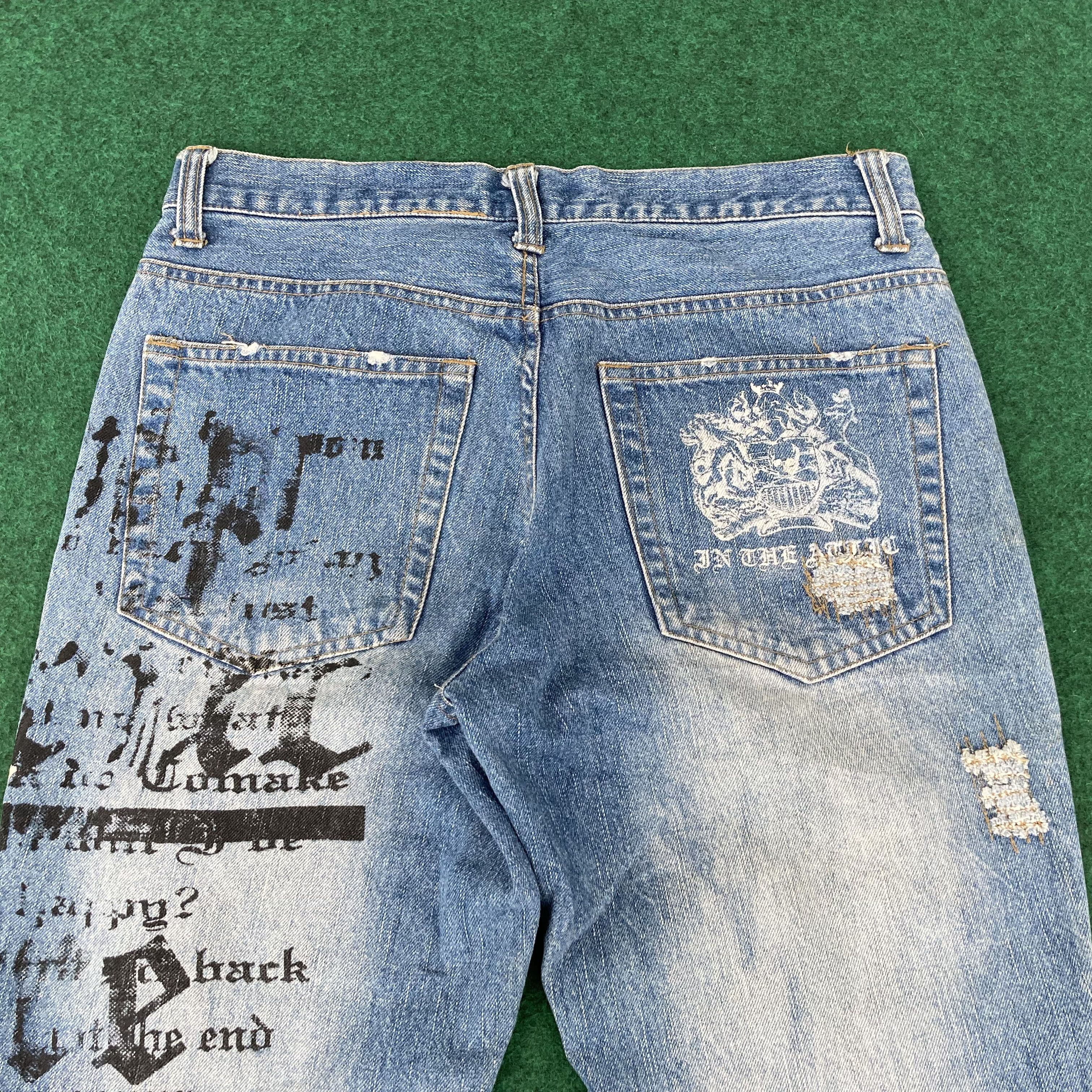 In The Attic × Japanese Brand Vtg In The Attic Pant Jeans Bootcut Japanese Flared Pant Size US 30 / EU 46 - 9 Thumbnail