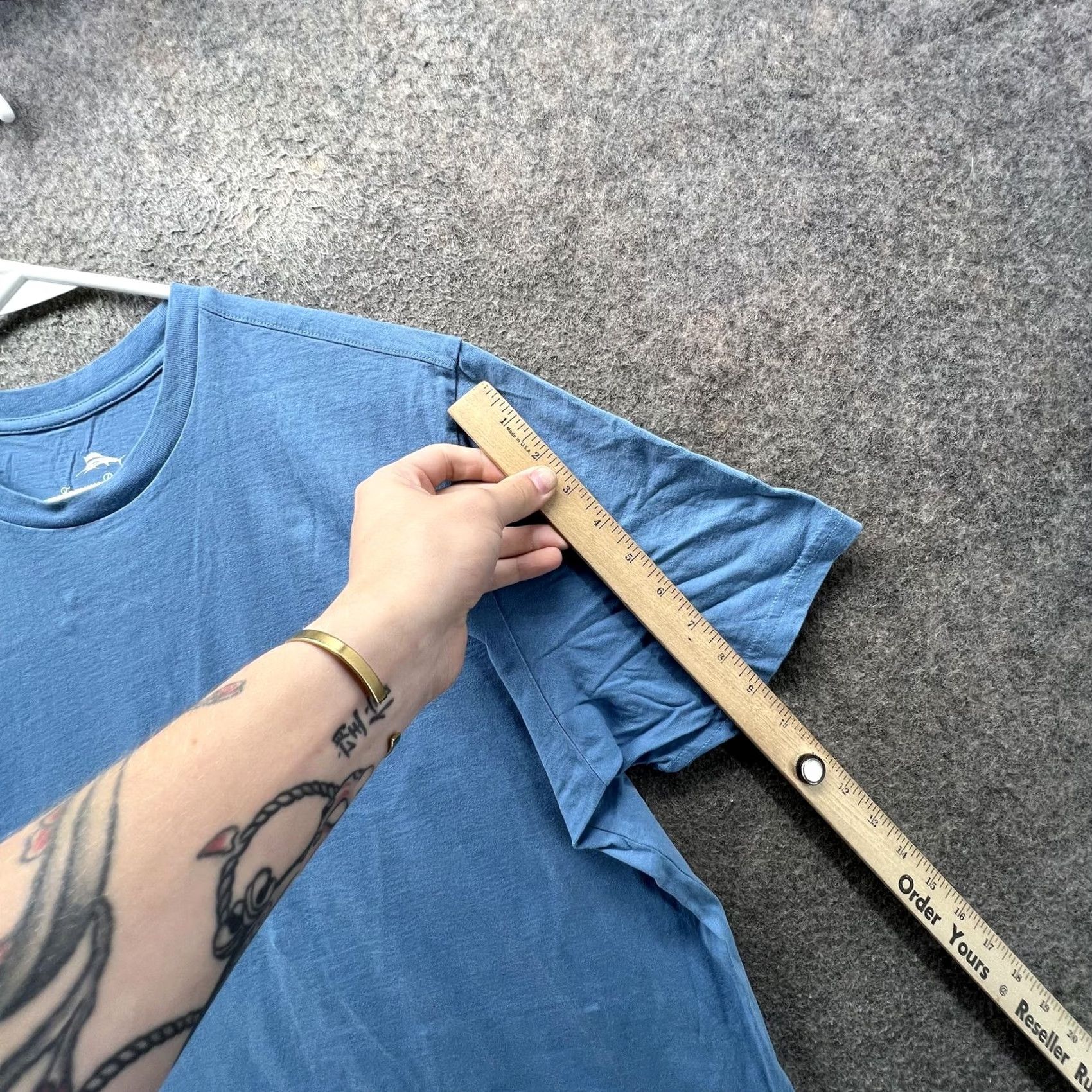 Tommy Bahama Tommy Bahama Shirt Mens Medium Blue Island Life Graphic Tee Beach Tagless Short Sleeve Crew Neck Sahs Size US M / EU 48-50 / 2 - 3 Thumbnail