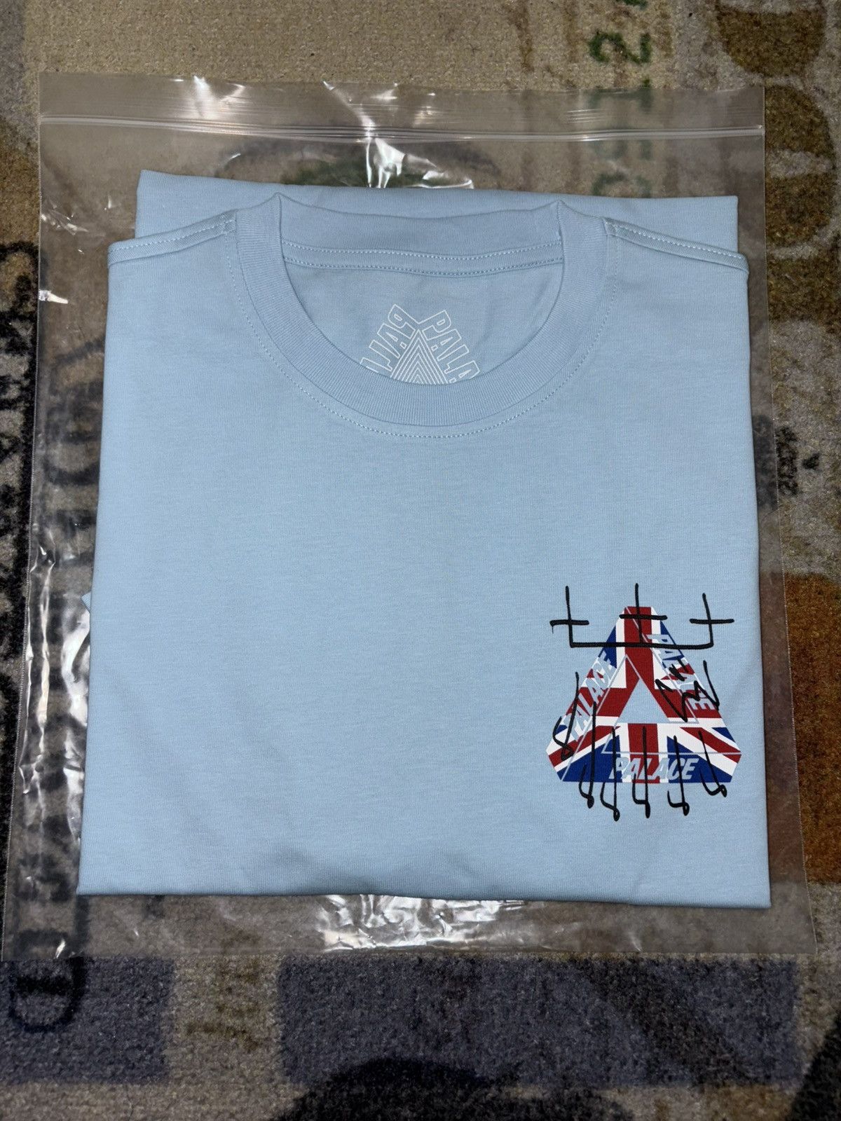 Palace Palace King Tri United Kingdom T-Shirt Size US XXL / EU 58 / 5 - 1 Thumbnail