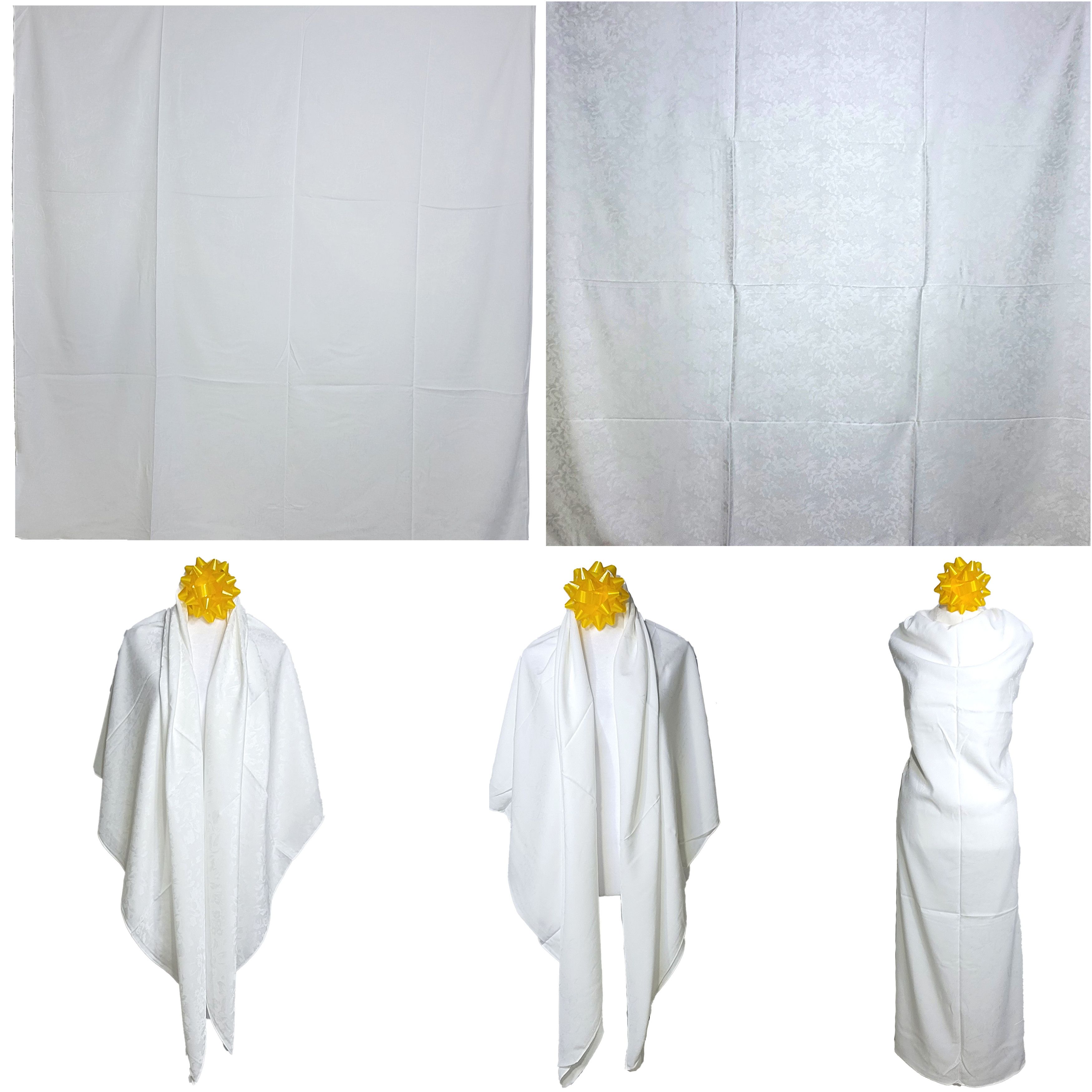 Other NWT Double-Sided Silk Scarf 52"x52" Large Square Wrap 3002 Size ONE SIZE - 1 Thumbnail