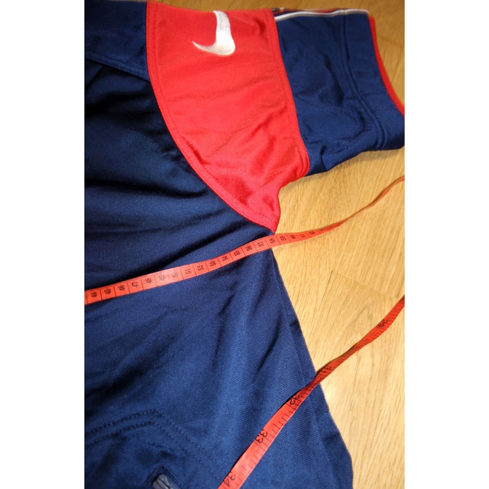 Nike VINTAGE Nike USA national team Training buttons gilet Shirt Mens S blue/red 1990s Size US S / EU 44-46 / 1 - 8 Thumbnail