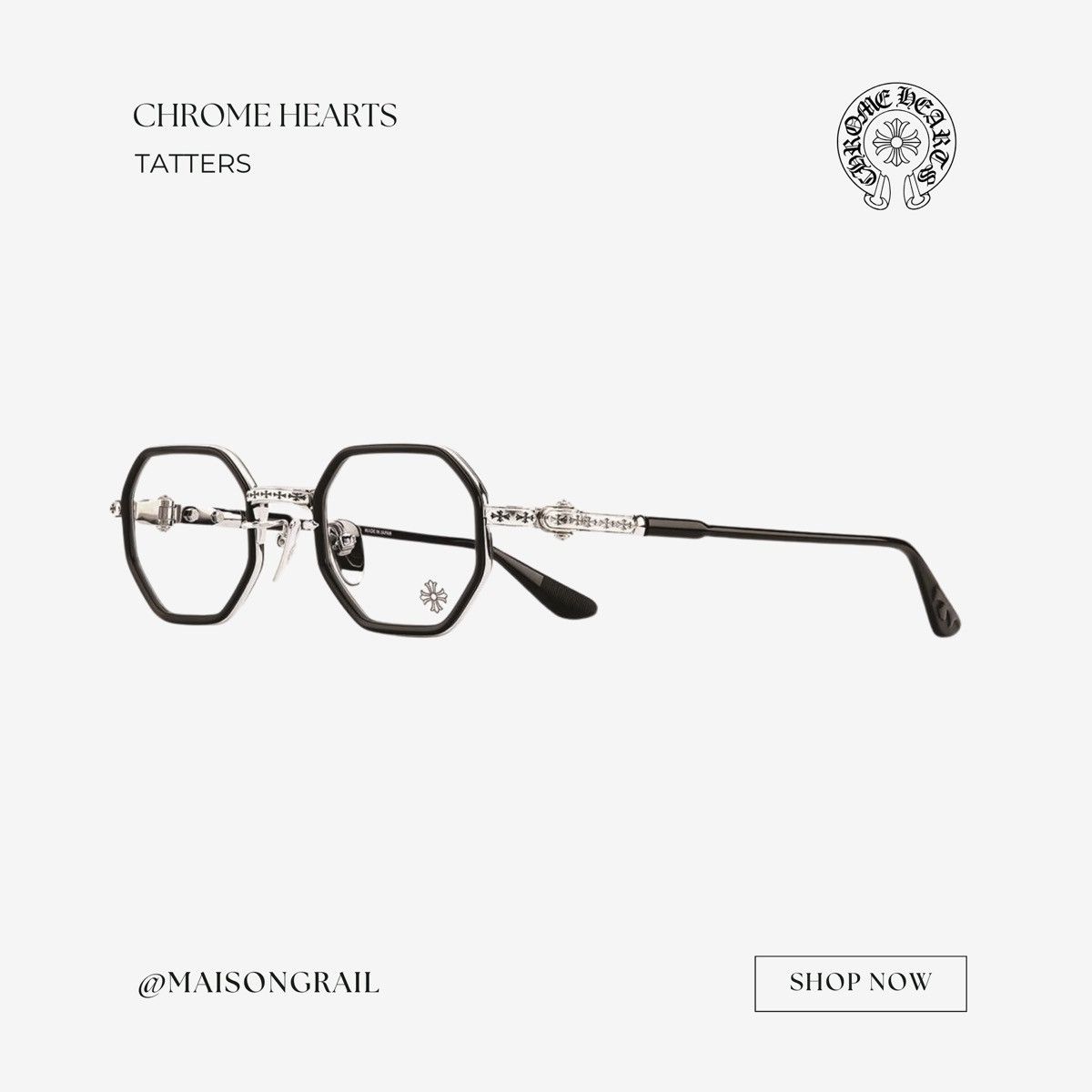 Chrome Hearts CHROME HEARTS TATTERS GLASSES Size ONE SIZE - 1 Thumbnail