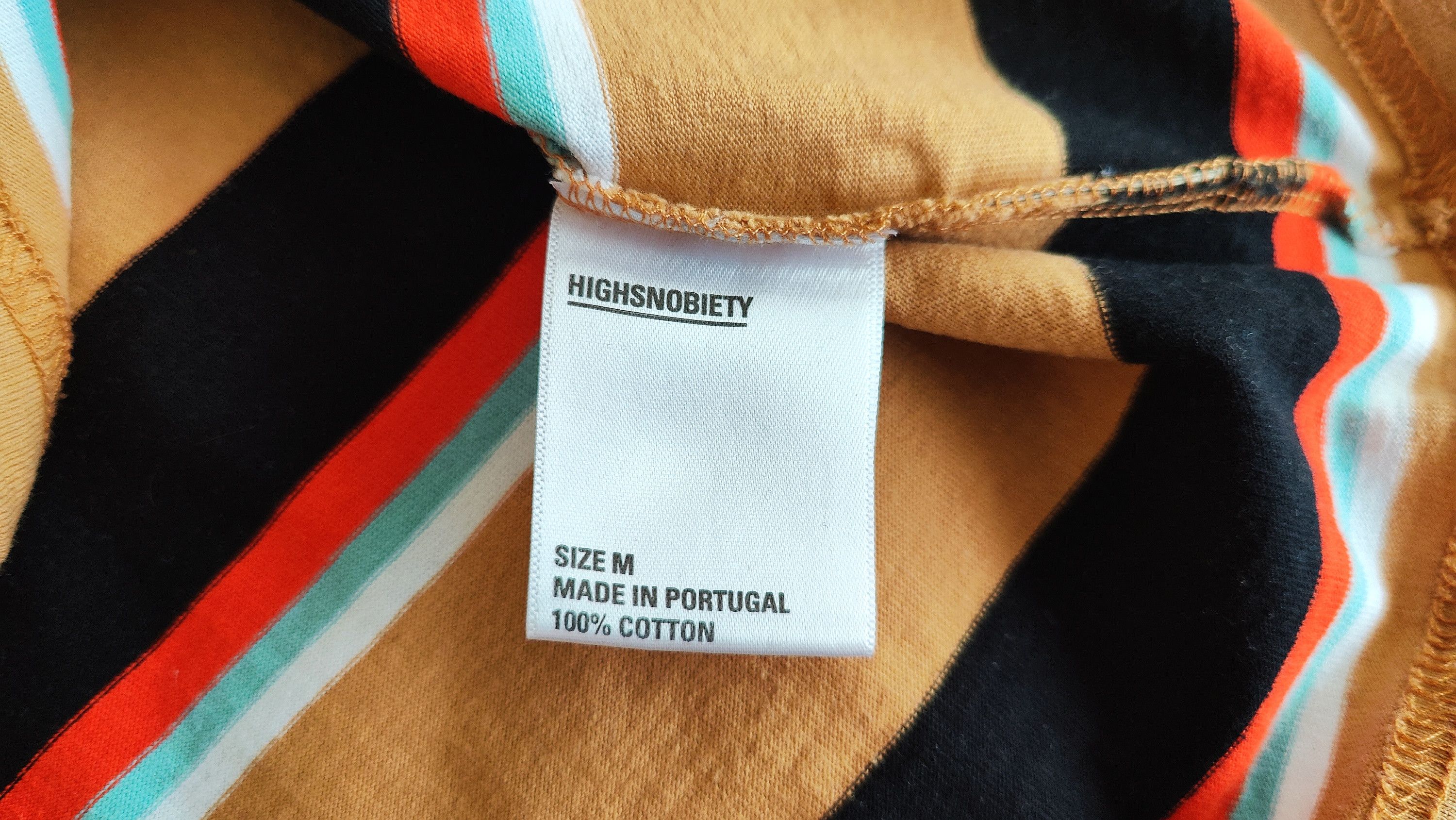 Highsnobiety Highsnobiety Striped Longsleeve Sweatshirt Size US M / EU 48-50 / 2 - 6 Thumbnail