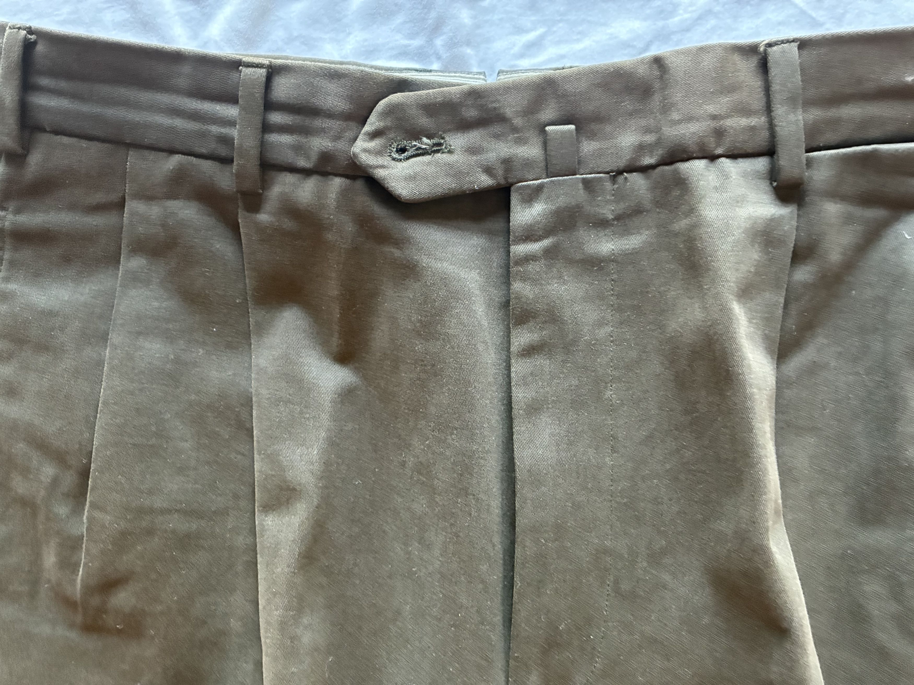 Incotex Incotex Venezia 1951 Brown Cotton Trousers Size US 34 / EU 50 - 8 Thumbnail