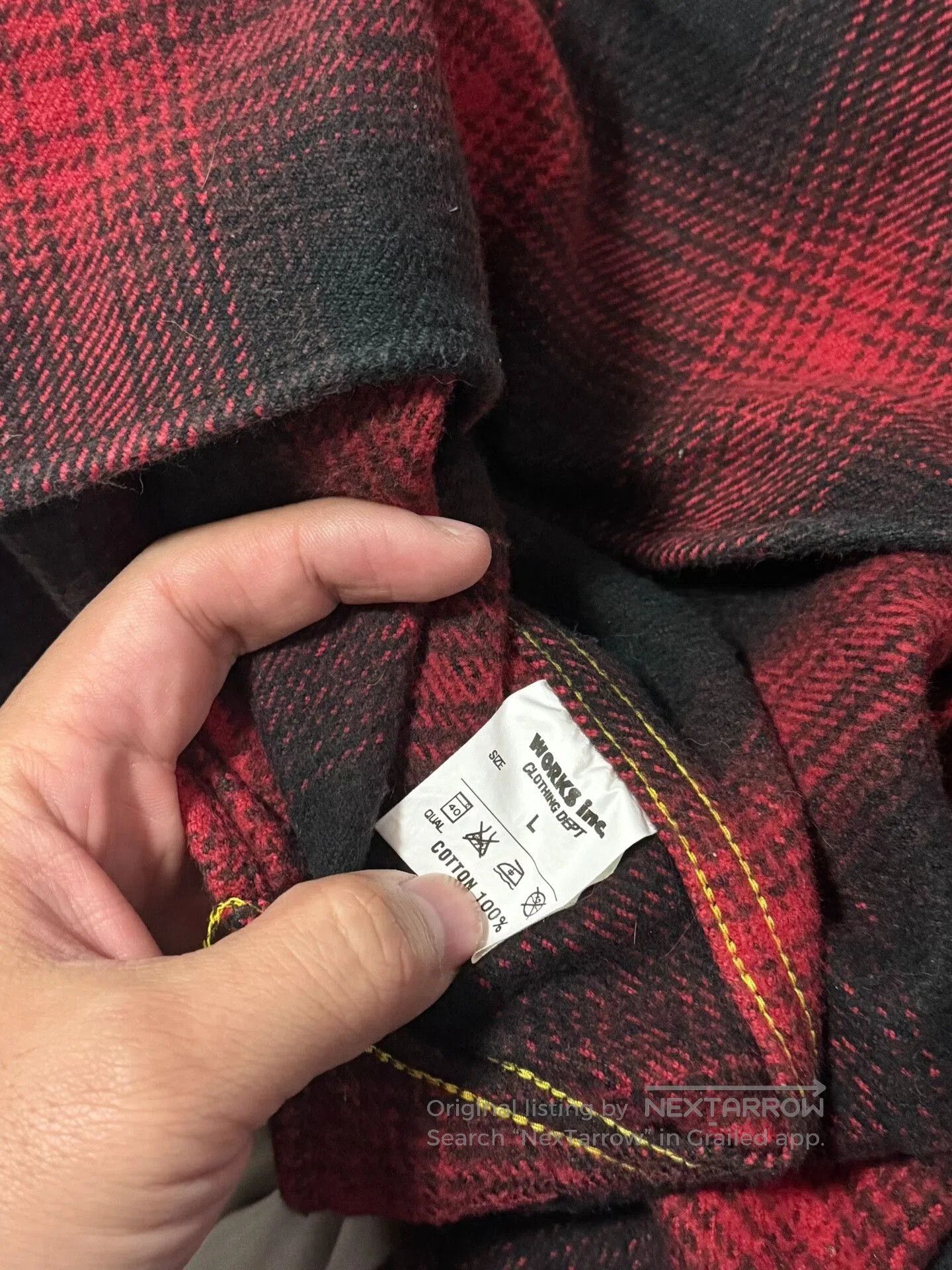 Iron Heart Iron Heart Flannel Shirt Heavyweight 12oz. Size US L / EU 52-54 / 3 - 6 Thumbnail