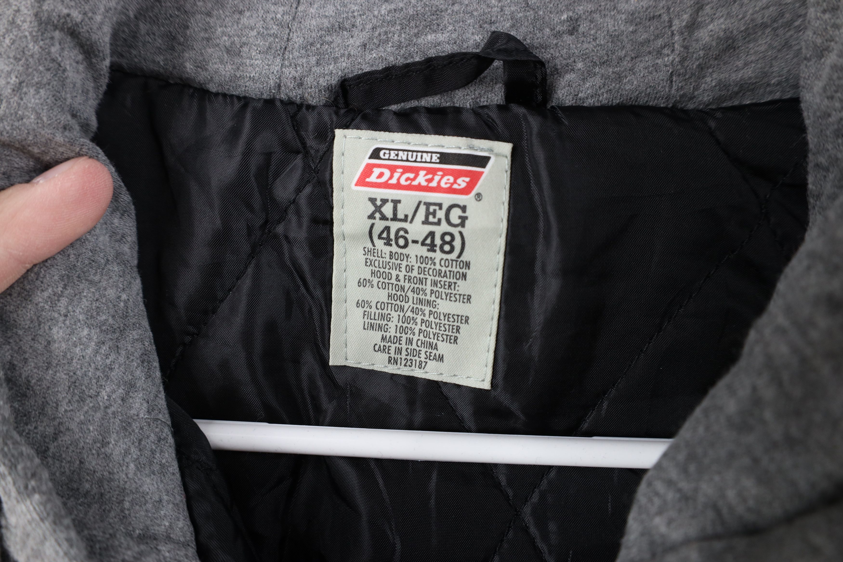 Dickies Vintage Y2K Dickies Canvas Hooded Shirt Jacket Jac Shirt Size US XL / EU 56 / 4 - 9 Thumbnail