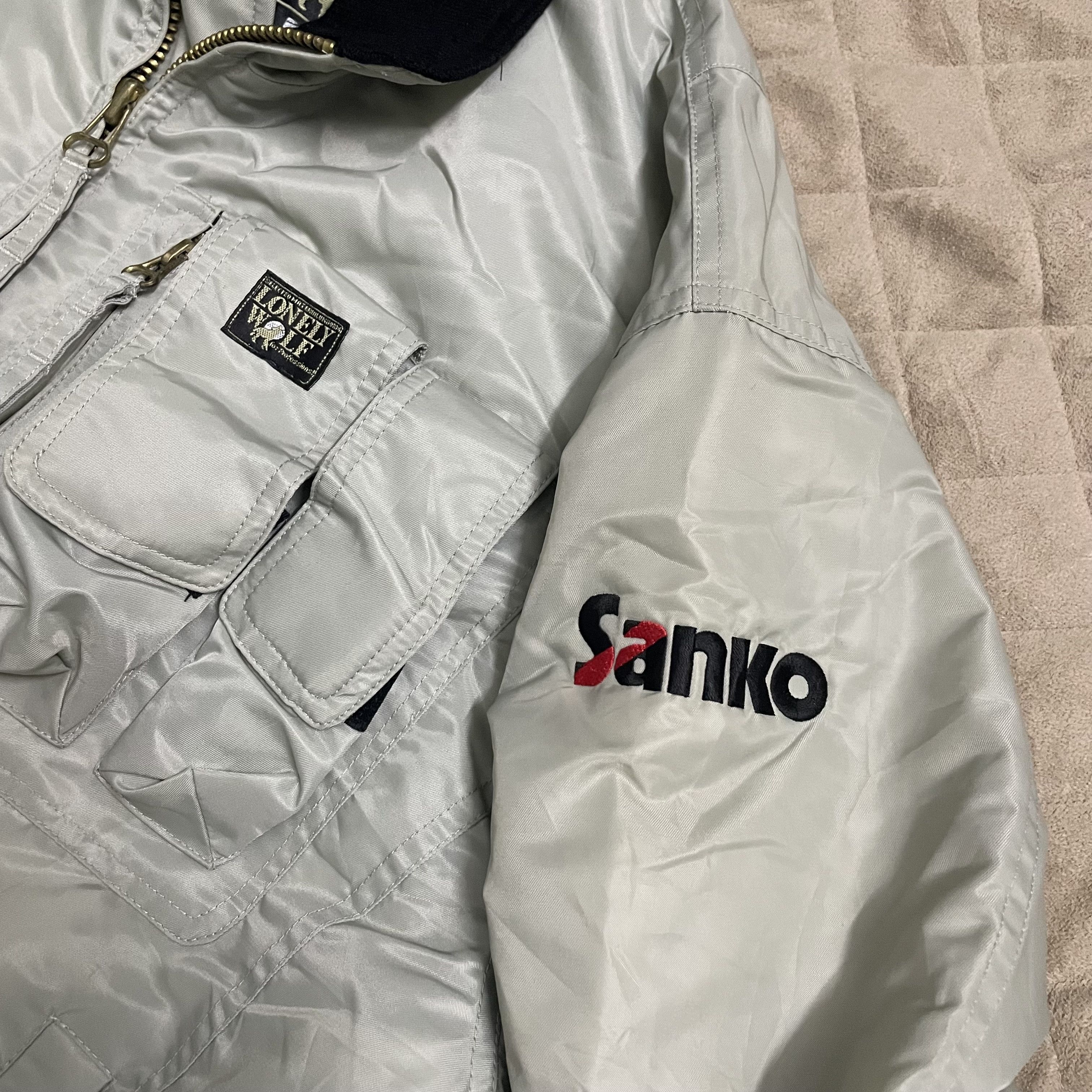 Kansai Yamamoto Lonely Wolf Flight bomber jacket Size US L / EU 52-54 / 3 - 4 Thumbnail
