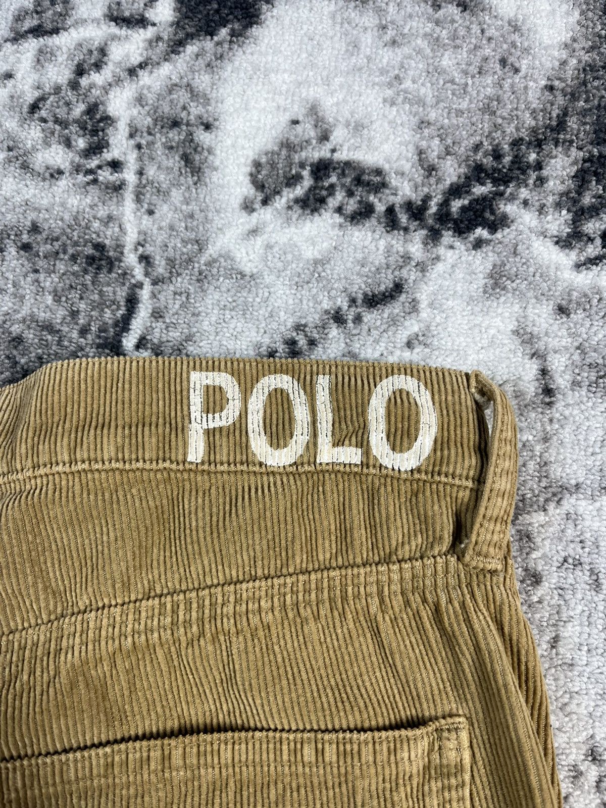 Polo Ralph Lauren Polo Ralph Lauren Corduroy Pants Beige W31 Size US 31 - 11 Thumbnail