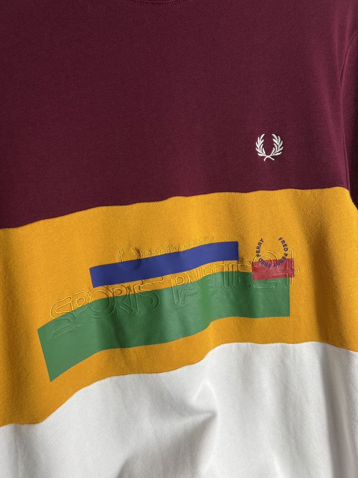 Fred Perry Fred Perry M Red Big Logo Men’s Vintage Y2K Size US M / EU 48-50 / 2 - 4 Thumbnail