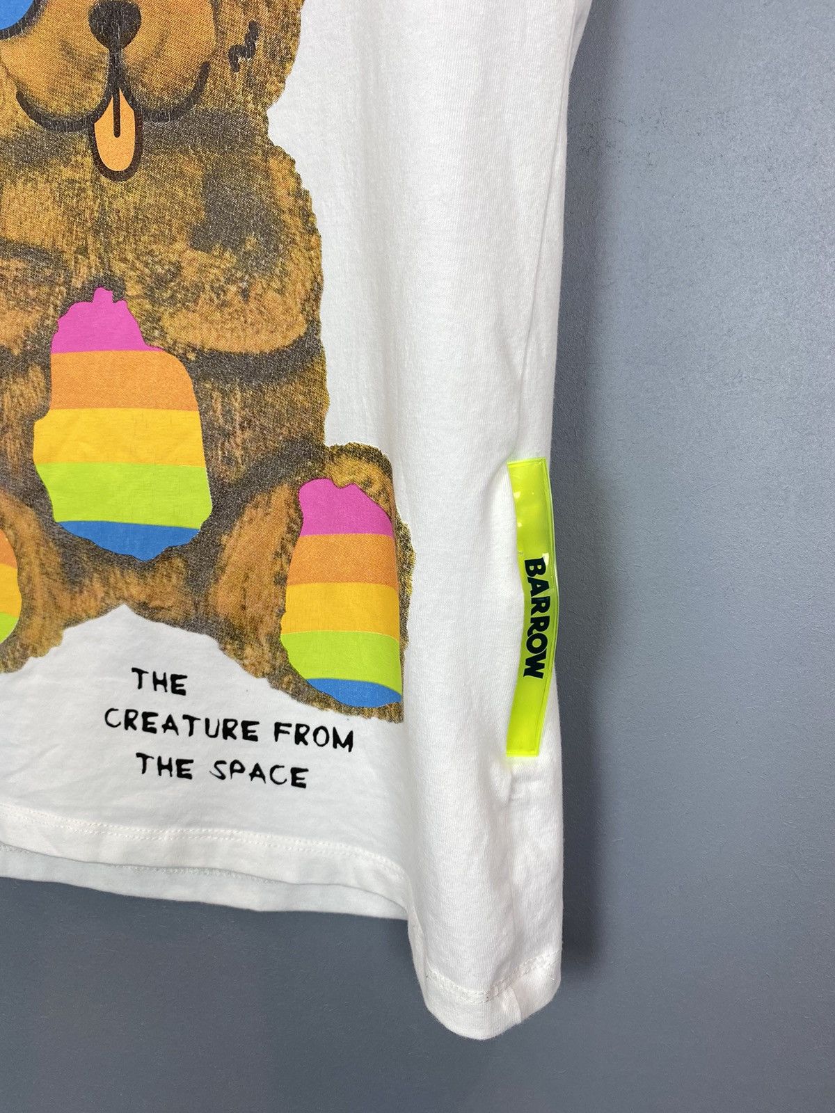 Barrow Barrow Teddy Bear White Graphic Print Short Sleeve T-shirt Size XL / US 12-14 / IT 48-50 - 3 Thumbnail