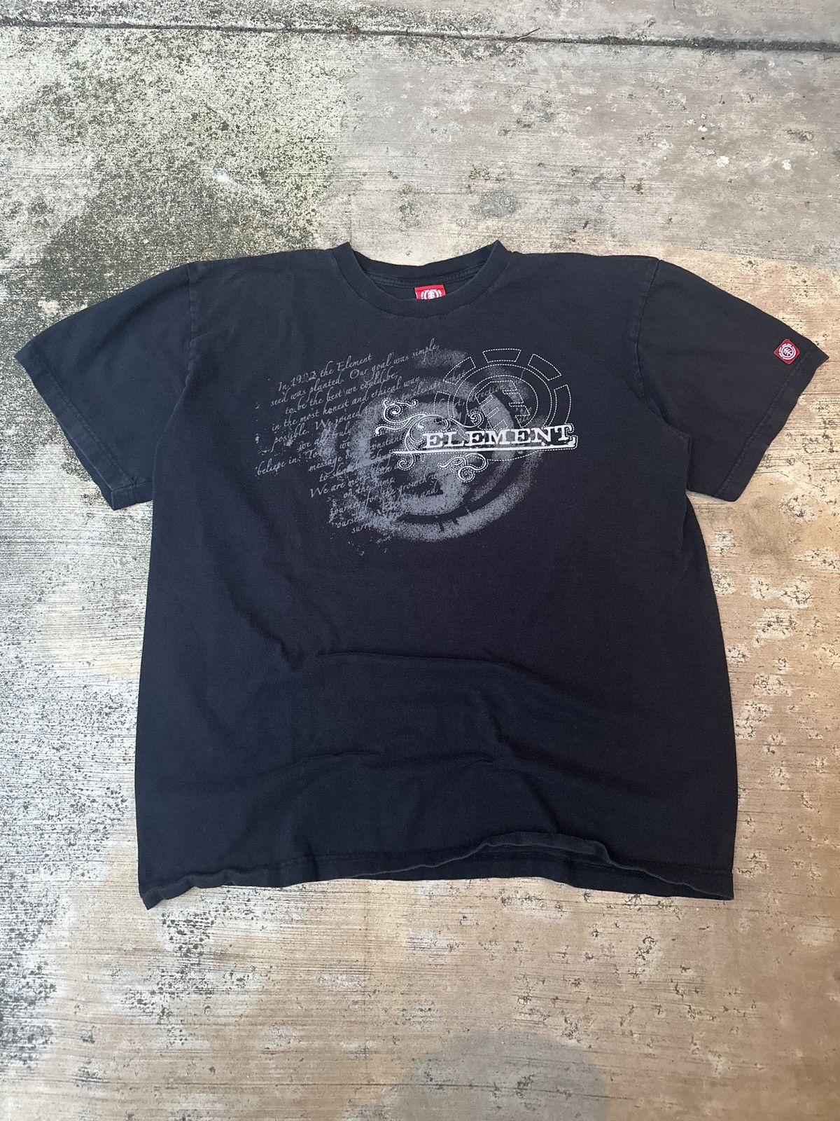 Element × Vintage Vintage 90s Element Skatewear TShirt Size US XL / EU 56 / 4 - 1 Thumbnail