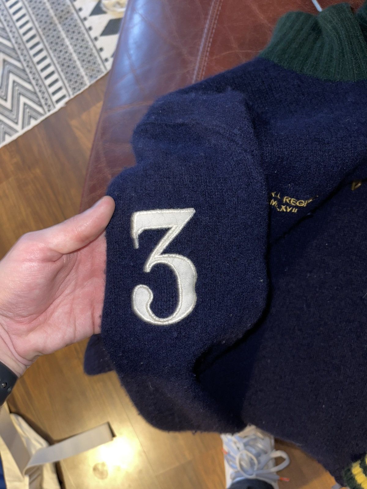 Polo Ralph Lauren × RRL Ralph Lauren × Ralph Lauren Polo Ralph Lauren Vintage Wool Sport Sweater Size US L / EU 52-54 / 3 - 5 Thumbnail