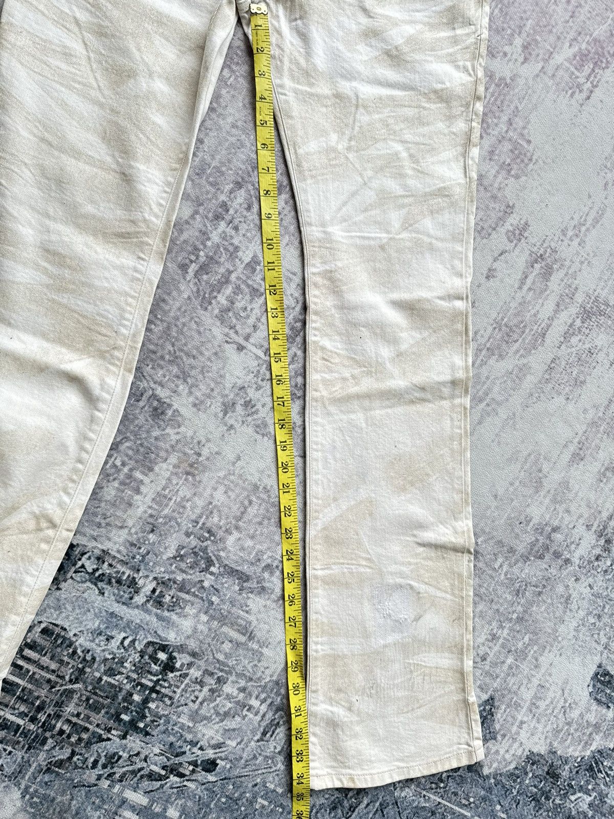 Tornado Mart Tornado Mart Flared Washed Denim / GOA Style Size US 35 - 22 Thumbnail