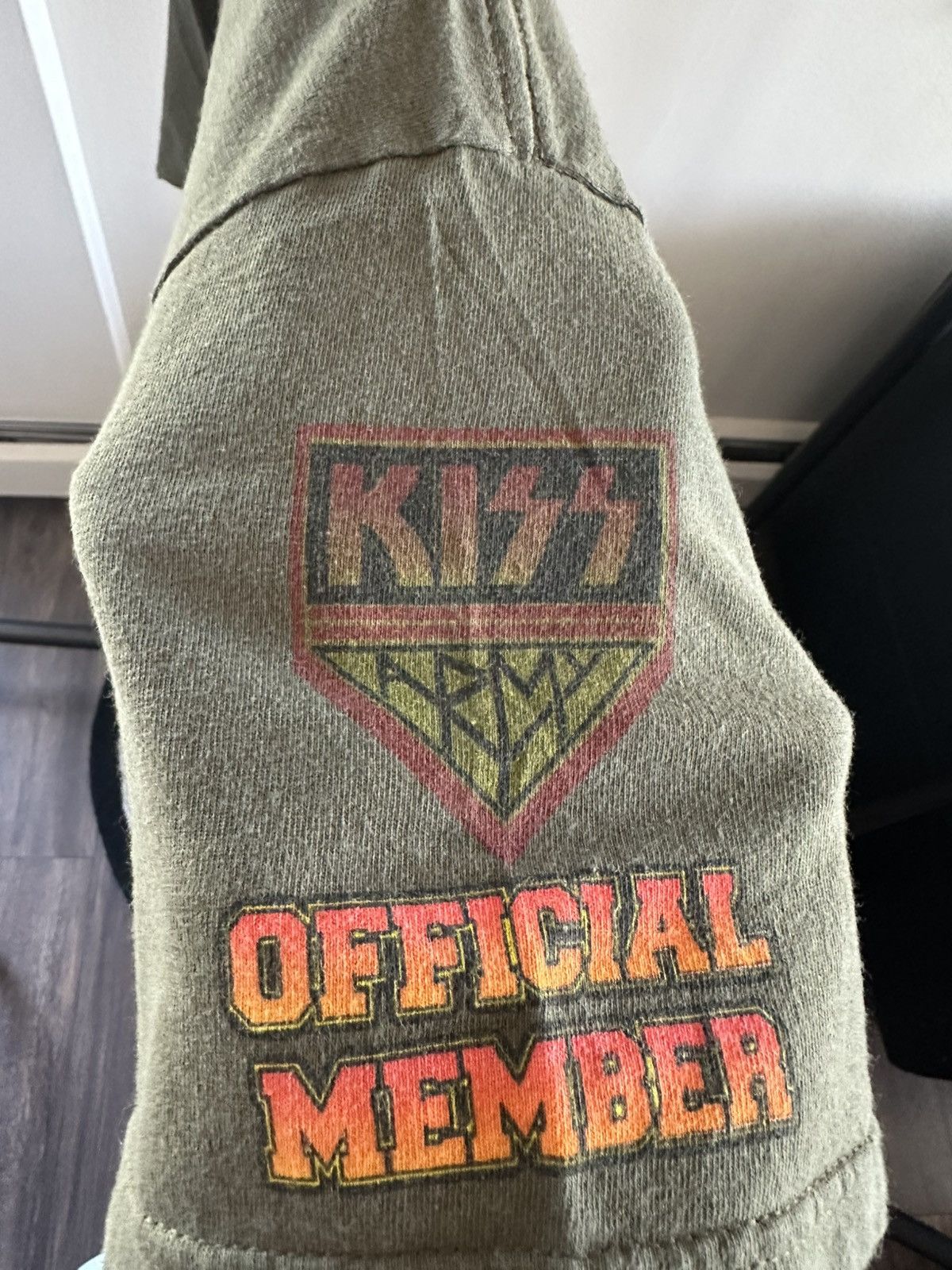 KISS Vintage Kiss Army Tee Size US L / EU 52-54 / 3 - 3 Thumbnail