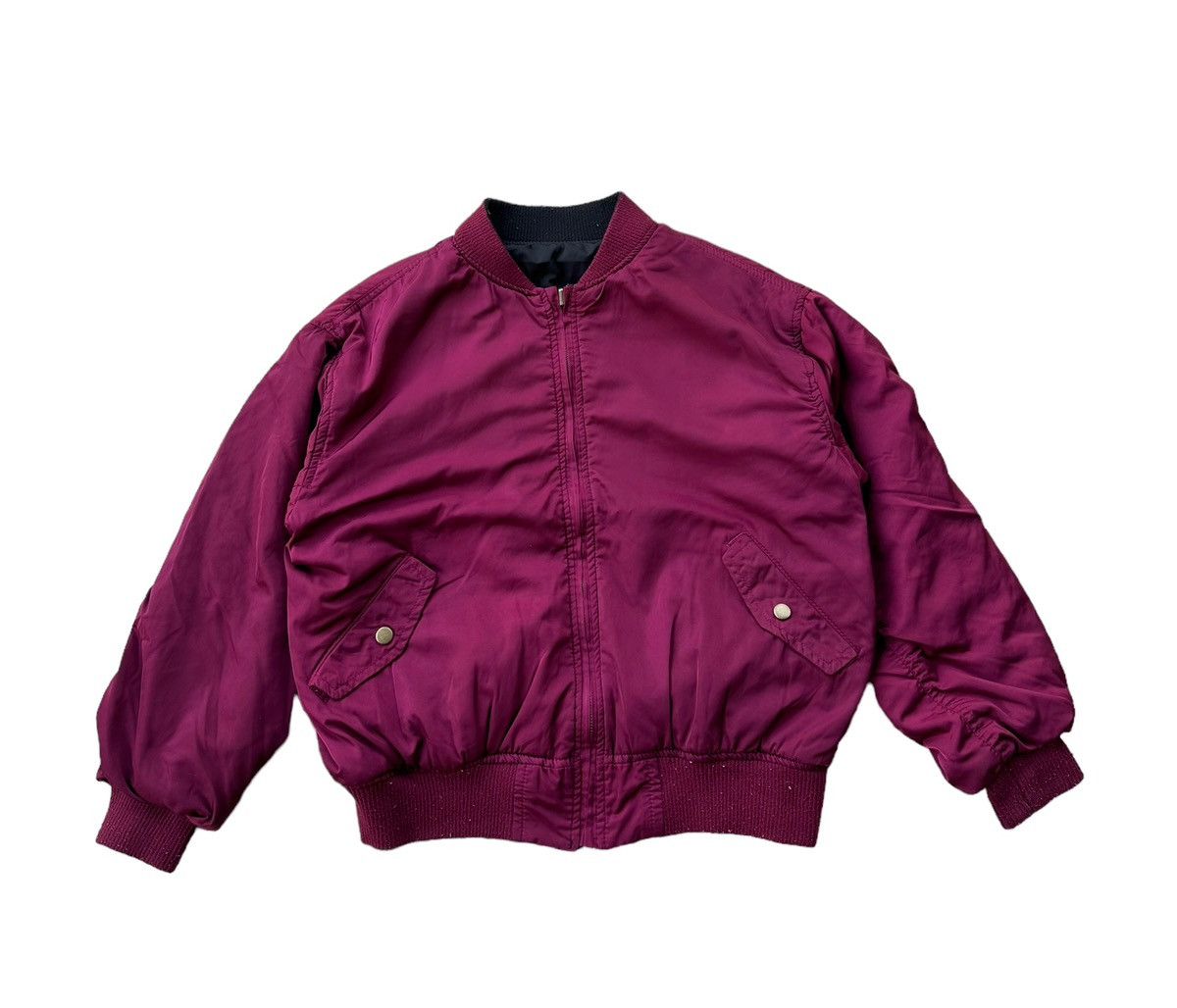 Japanese Brand Ingni reversible bomber jacket Size US M / EU 48-50 / 2 - 1 Thumbnail