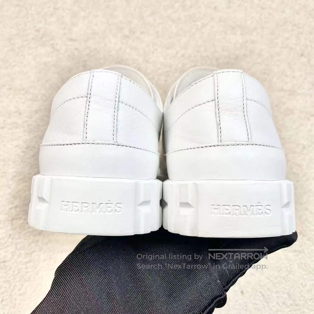 Hermes Hermes Cross white biscuit shoes| Size US 4.5 / IT 34.5 - 5 Thumbnail