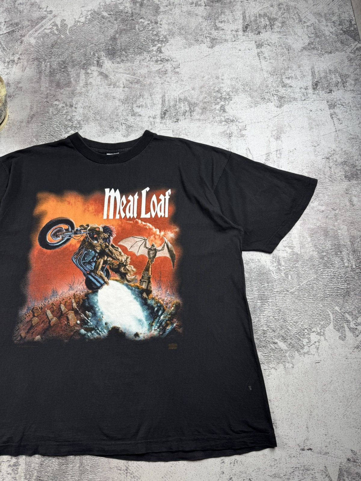 Band Tees Vintage MeatLoaf 1994 Black Rock Tour Faded Merch Devil Band Jersey T Shirt Tee Size US XL / EU 56 / 4 - 4 Thumbnail