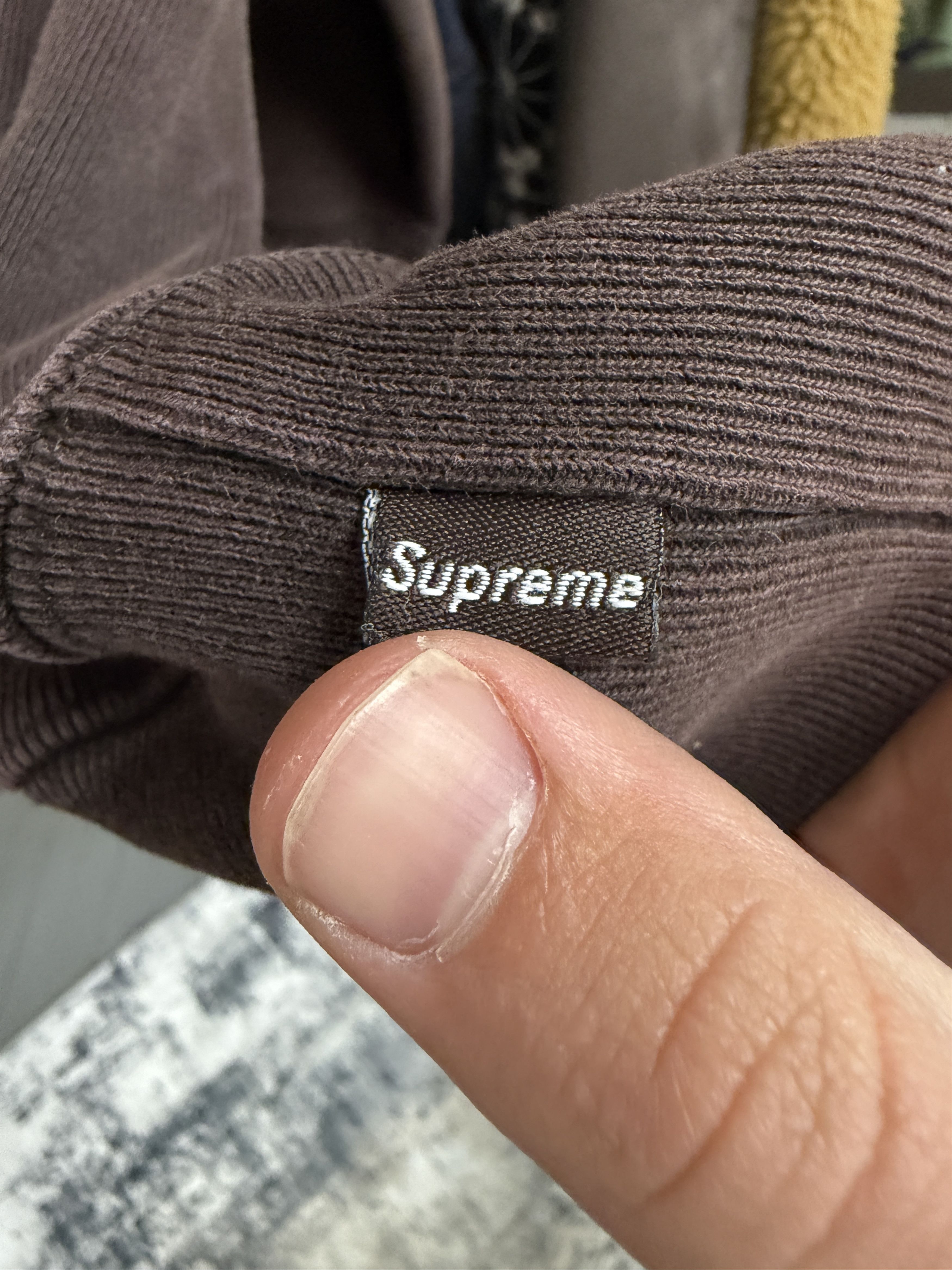 Supreme Supreme Box Logo Crewneck (2003) Brown Size US XL / EU 56 / 4 - 8 Thumbnail