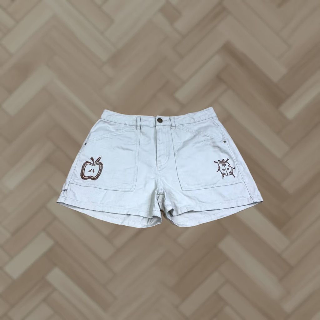 Billabong Billabong Shorts Women 28 Beige Bermuda Casual Beach Surf Skate 3" Inseam 13156 Size 28" / US 6 / IT 42 - 1 Thumbnail