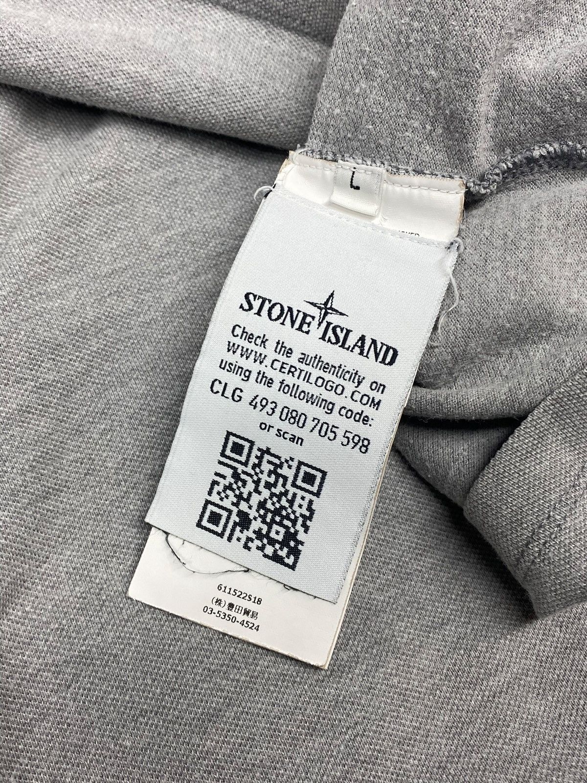 Stone Island 🔥 STONE ISLAND GREY POLO SHIRT CASUAL MILANO STREET STYLE Size US L / EU 52-54 / 3 - 13 Thumbnail