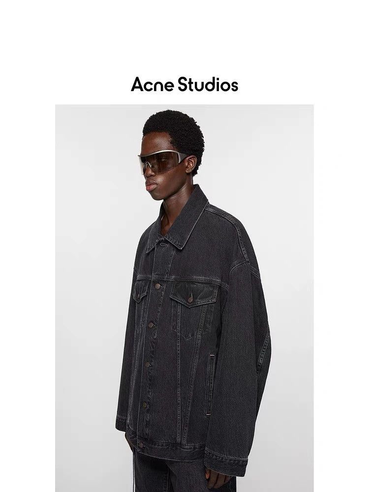 Acne Studios acne studios Black denim jacket 2504-Nextarrow Size US S / EU 44-46 / 1 - 2 Thumbnail