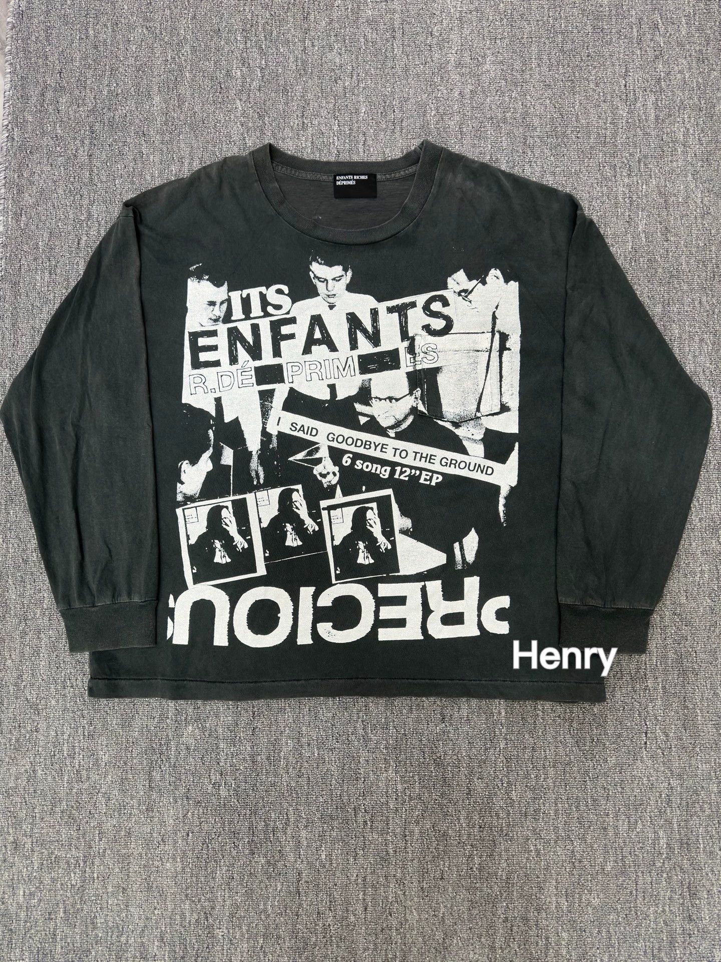 Enfants Riches Deprimes Enfants Riches Deprimes 23SS New Portrait Long-Sleeve Shirt Size US L / EU 52-54 / 3 - 3 Thumbnail