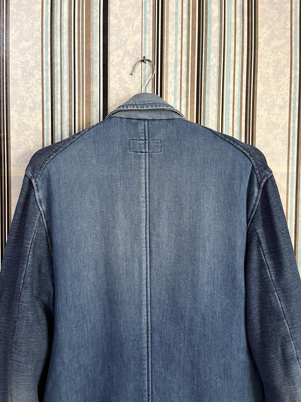 Japanese Brand 1990s Masterkey double collar biker #G1 Size US M / EU 48-50 / 2 - 7 Thumbnail