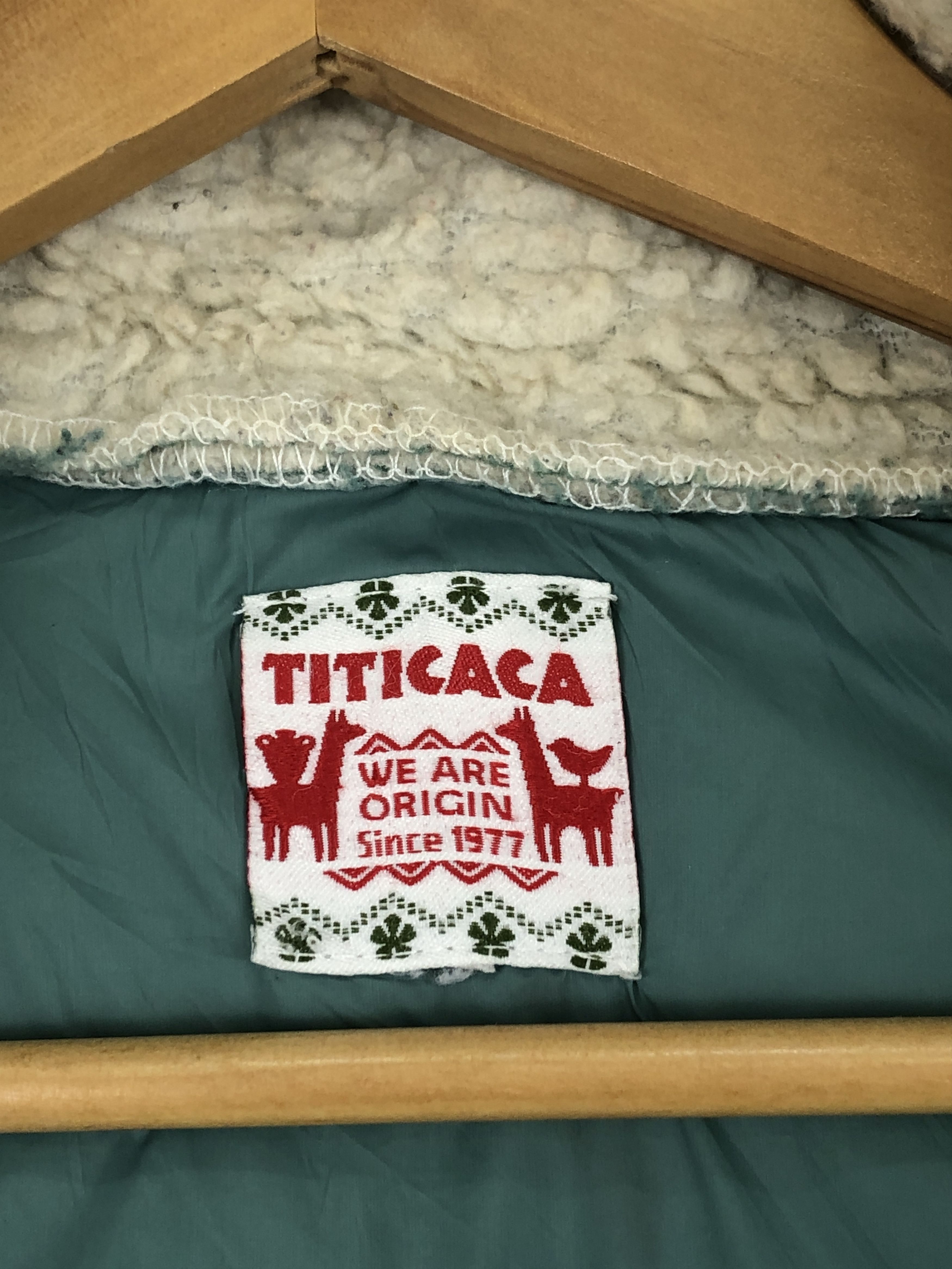 Japanese Brand Vintage Titicaca Zipper Ups Fleece Hoodie Jacket JA0005 Size US L / EU 52-54 / 3 - 5 Thumbnail