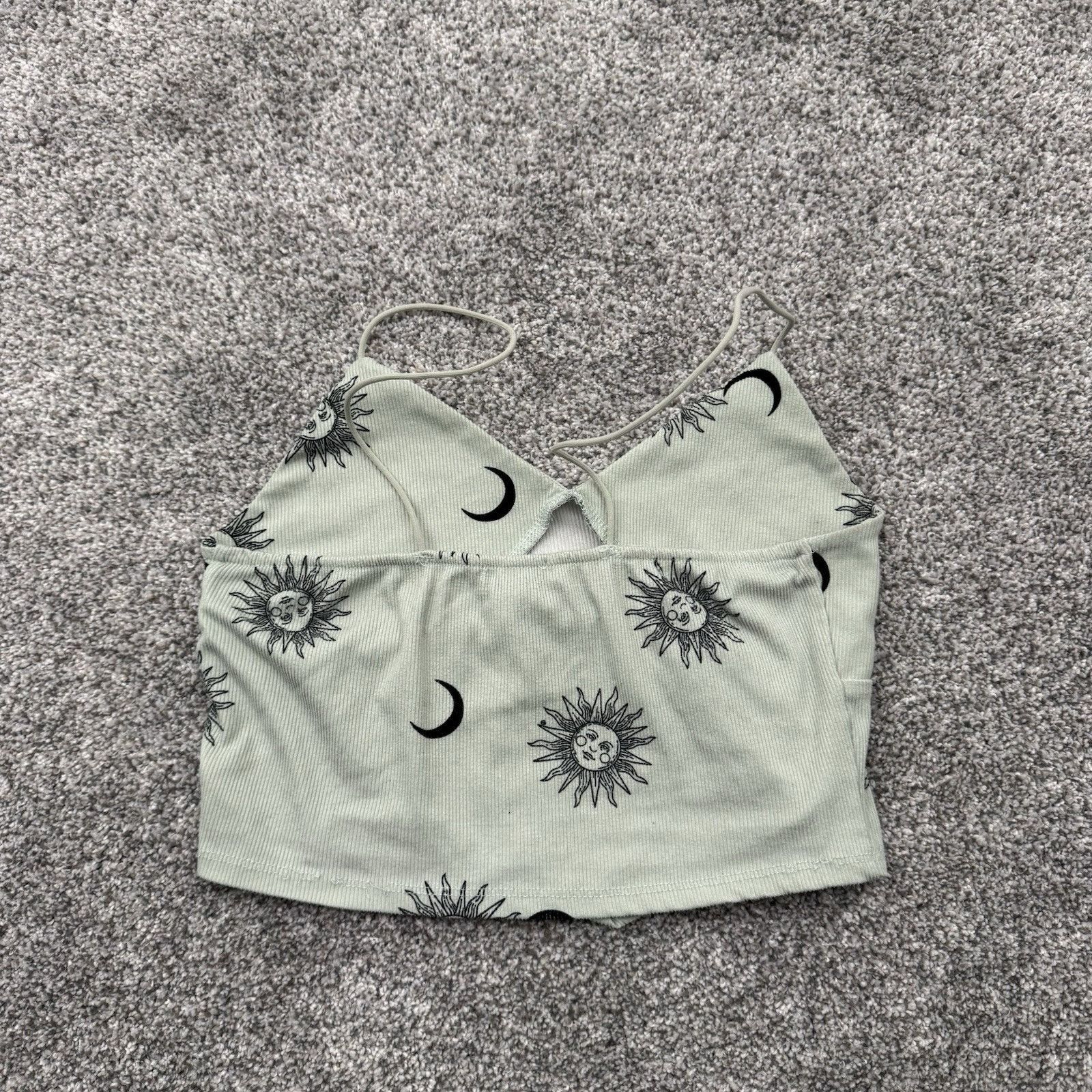 Other Y2K Inspired Tank Top Women M Celestial Ethereal Cropped Size M / US 6-8 / IT 42-44 - 5 Thumbnail