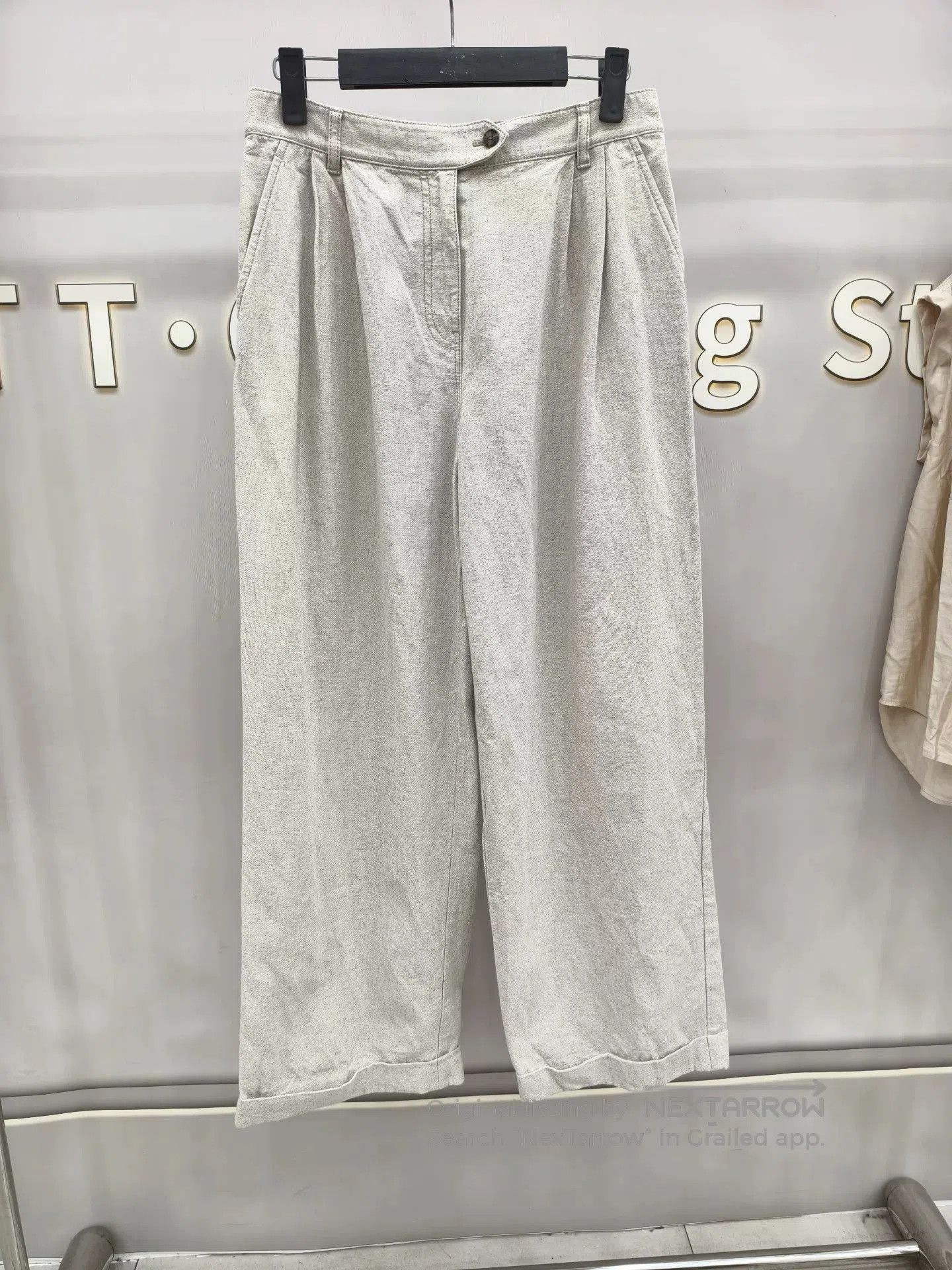 Japanese Brand Casual Loose Linen Pants for Spring/Summer. Size US 28 / EU 44 - 1 Thumbnail