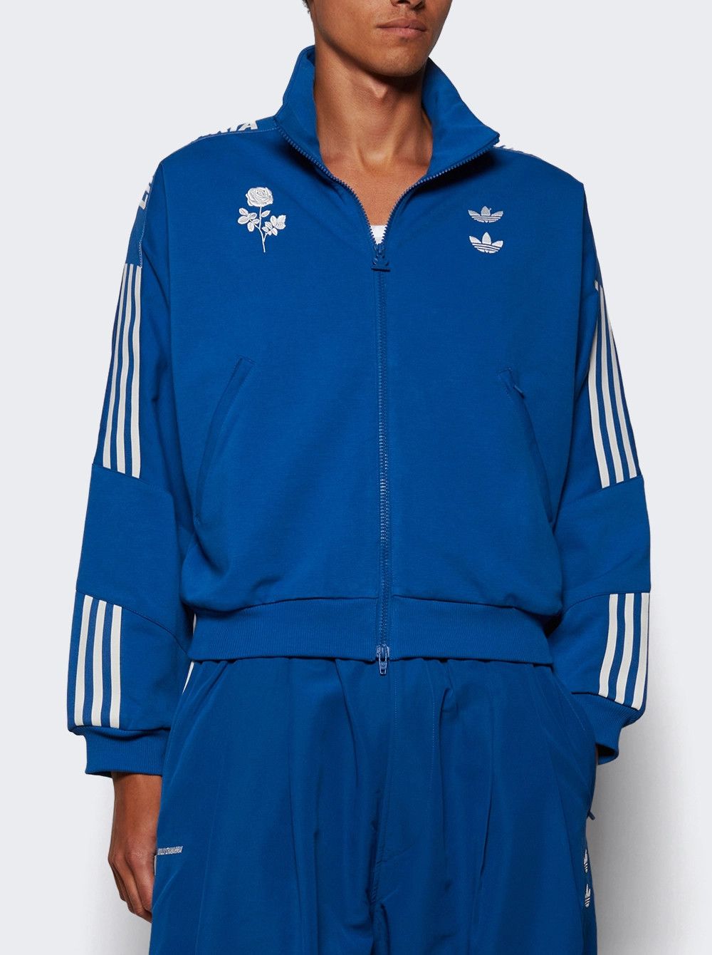Adidas × Willy Chavarria o1mle0526 Top Track Jacket in Blue Size US M / EU 48-50 / 2 - 5 Thumbnail