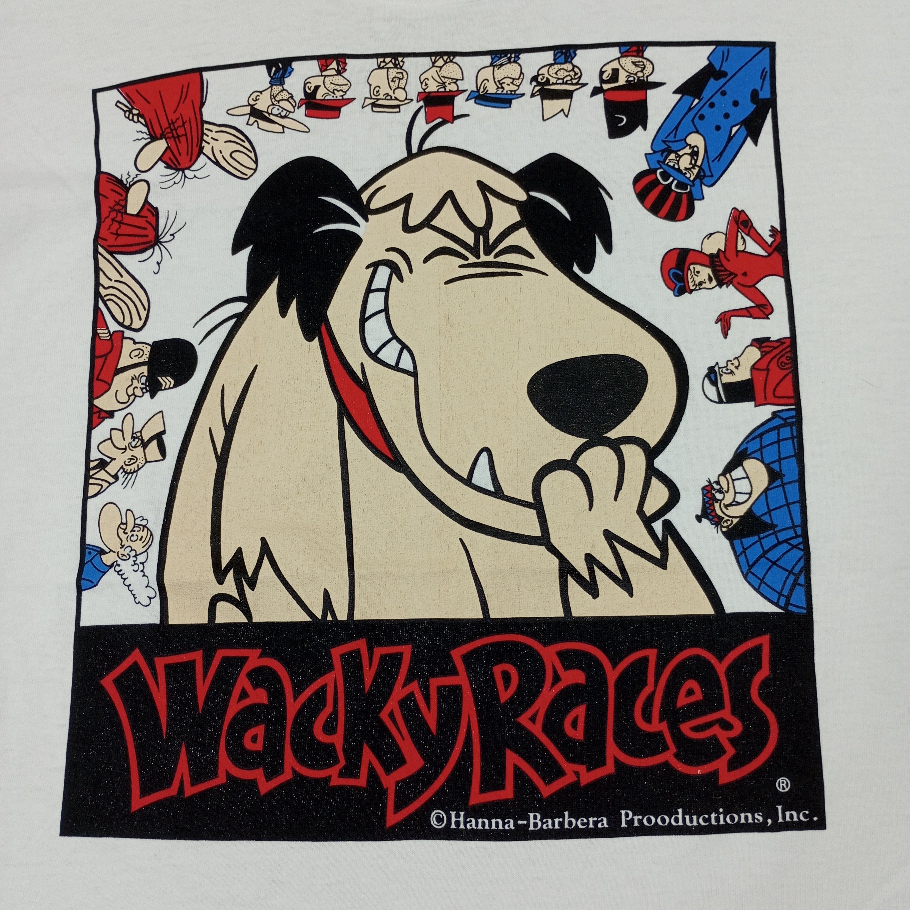 Cartoon Network × Vintage Wacky Races Hanna Barbera Production Vintage Tshirt Size US M / EU 48-50 / 2 - 2 Thumbnail