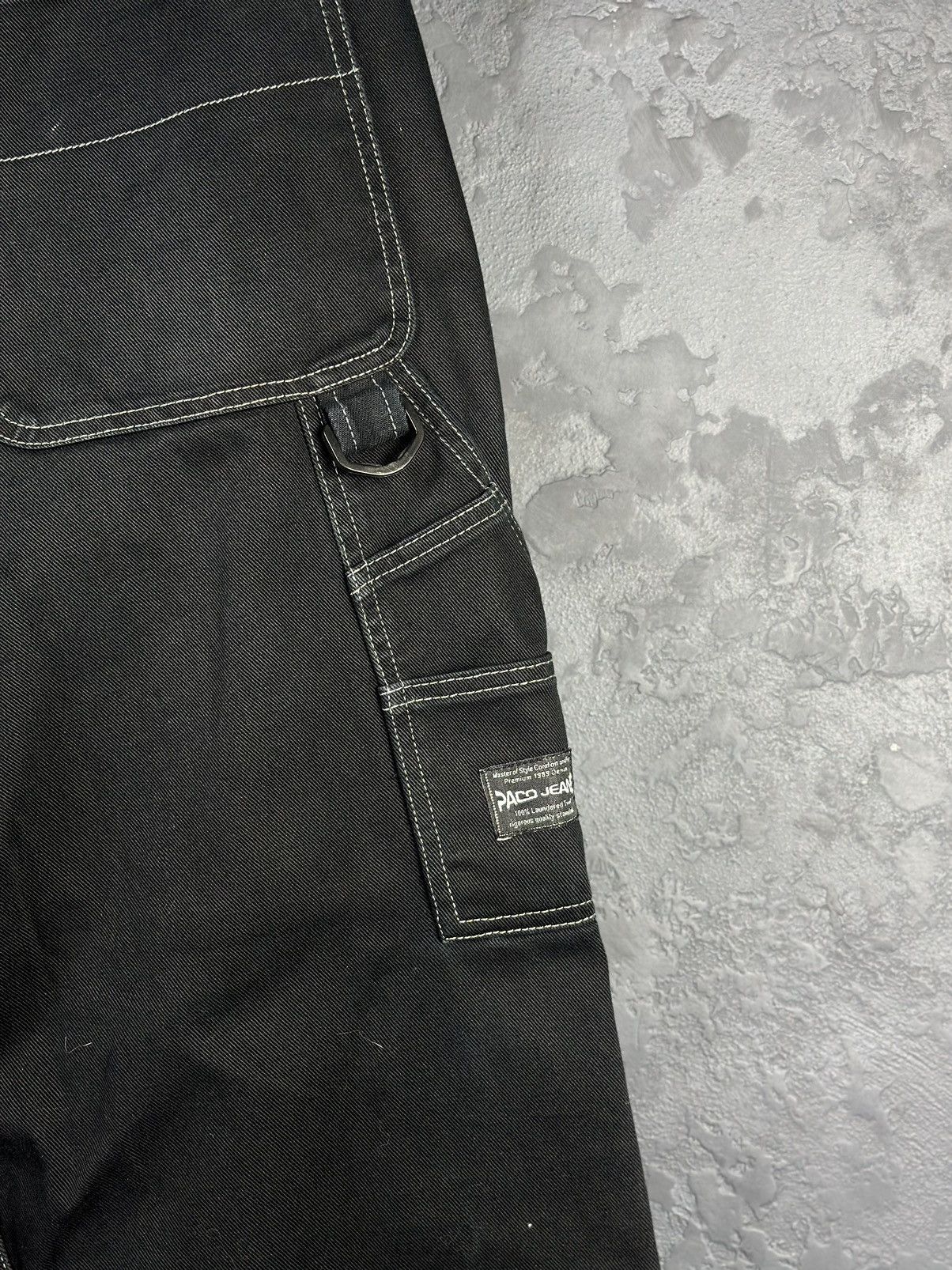 JNCO × Japanese Brand × Vintage Vintage Y2K Paco Baggy Wide Leg Jnco Style Cargo Jeans Size US 34 / EU 50 - 8 Thumbnail
