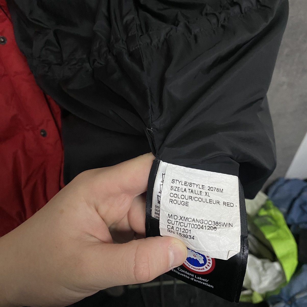 Canada Goose Canada Goose Approach Puffer Jacket Red Size US XL / EU 56 / 4 - 13 Thumbnail